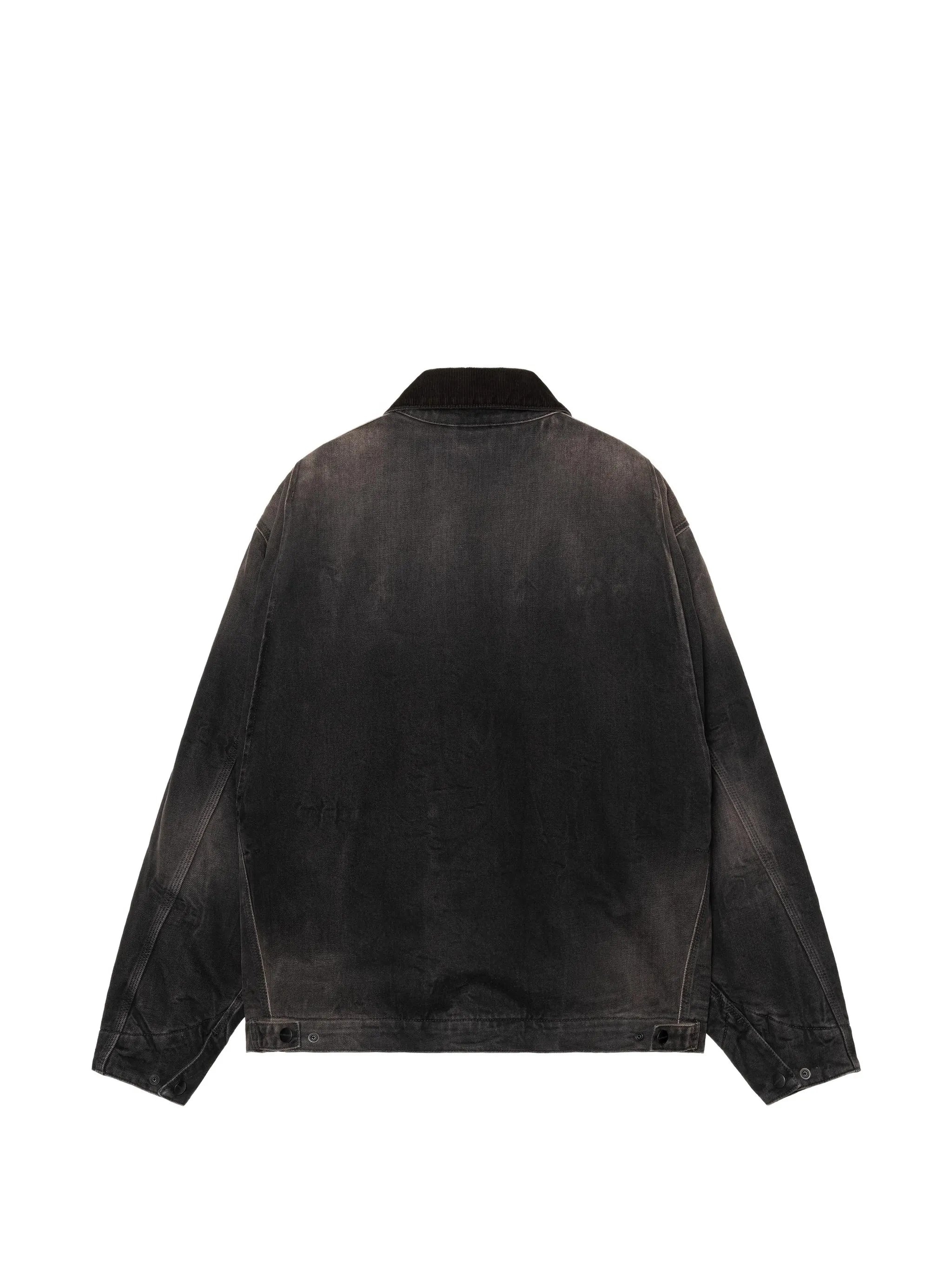 OG Detroit corduroy-collar faded jacket