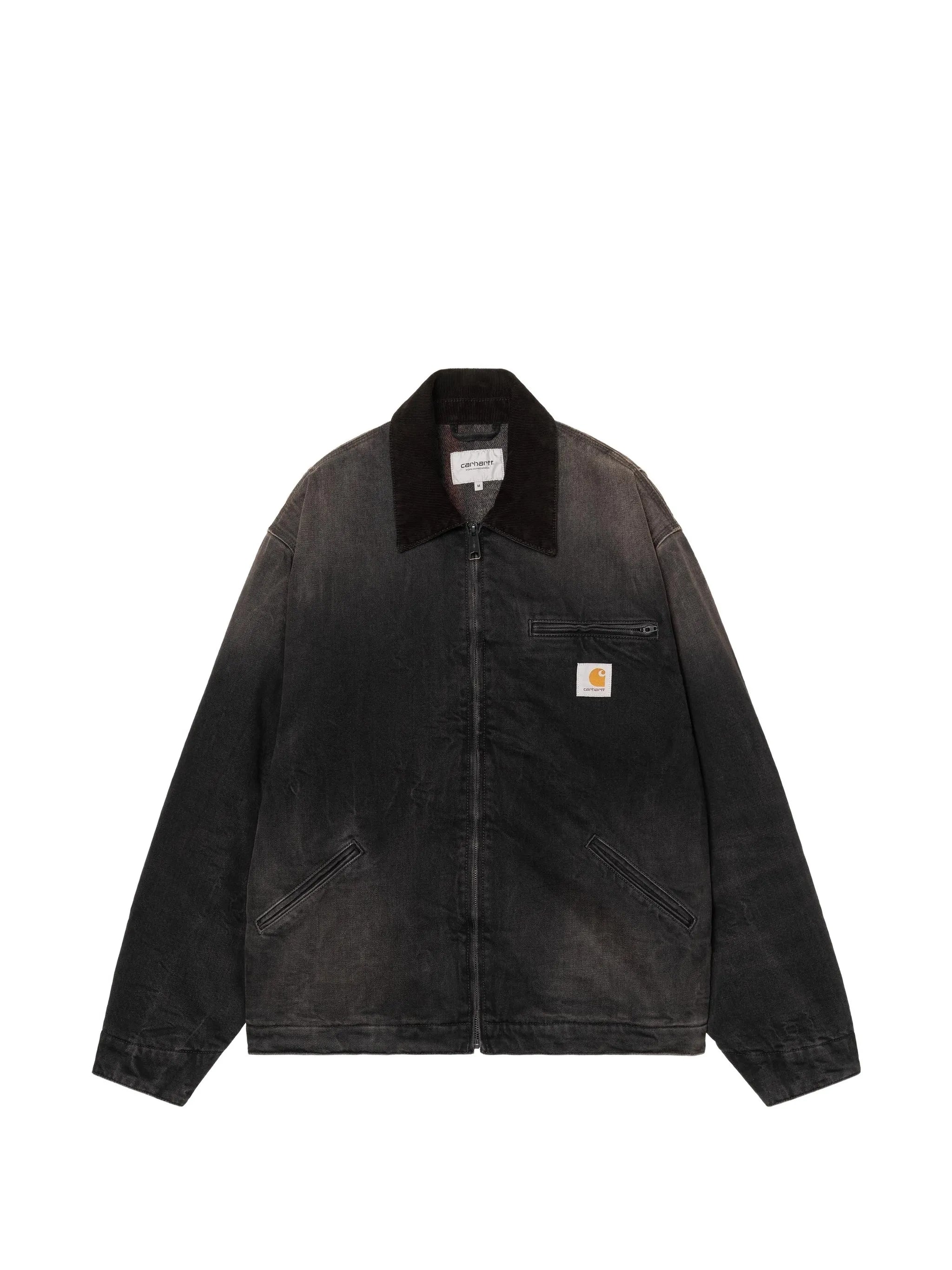 OG Detroit corduroy-collar faded jacket