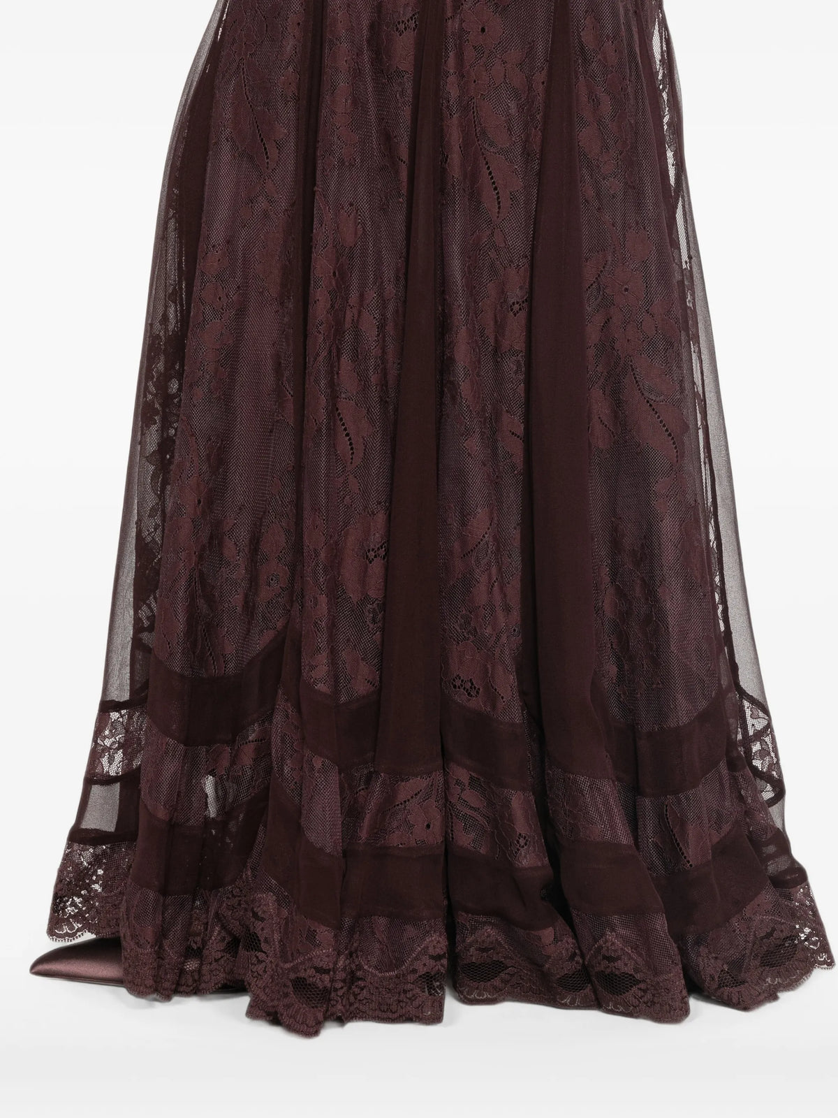 Valiant panelled maxi skirt