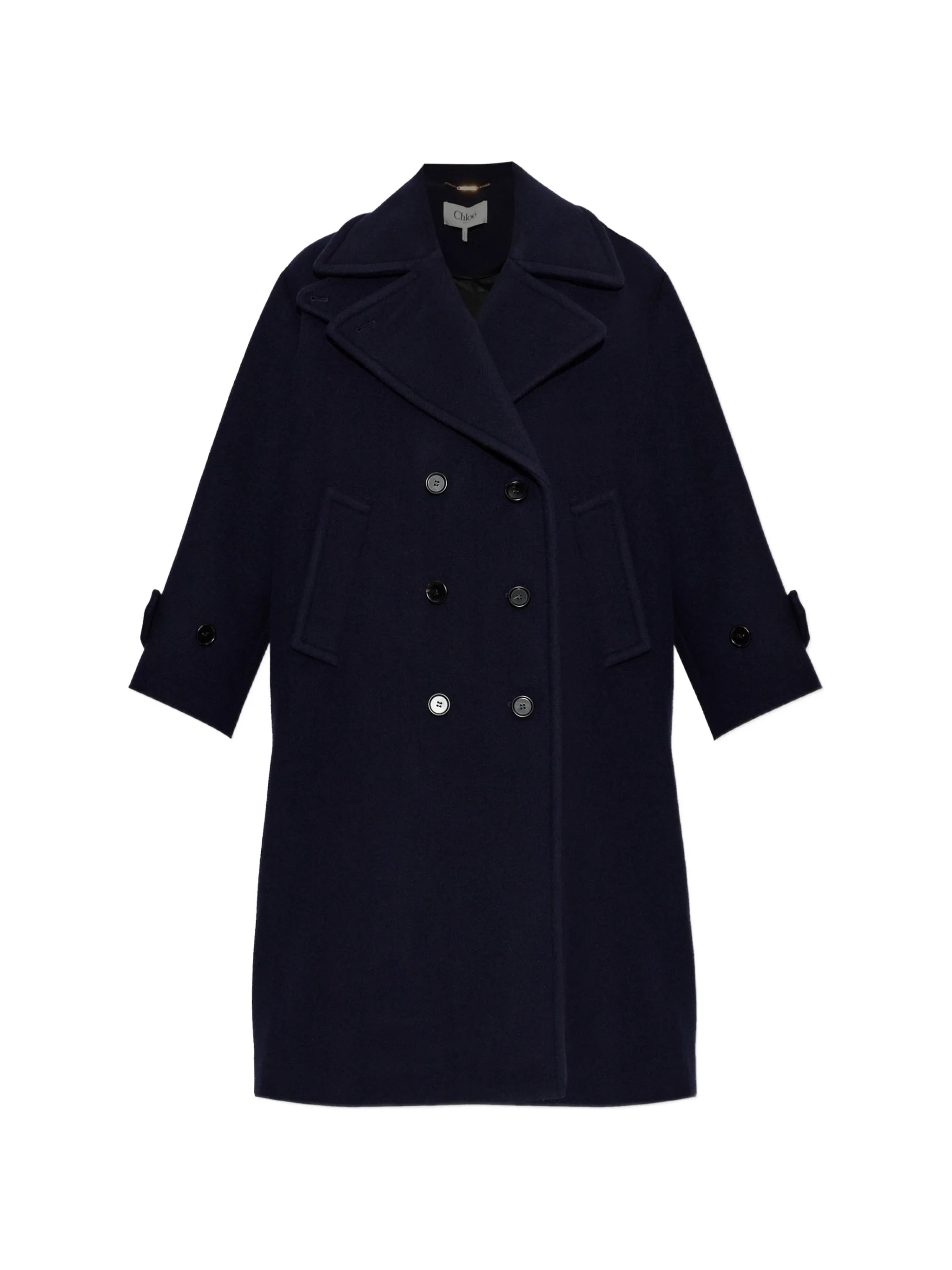 double-breasted coat