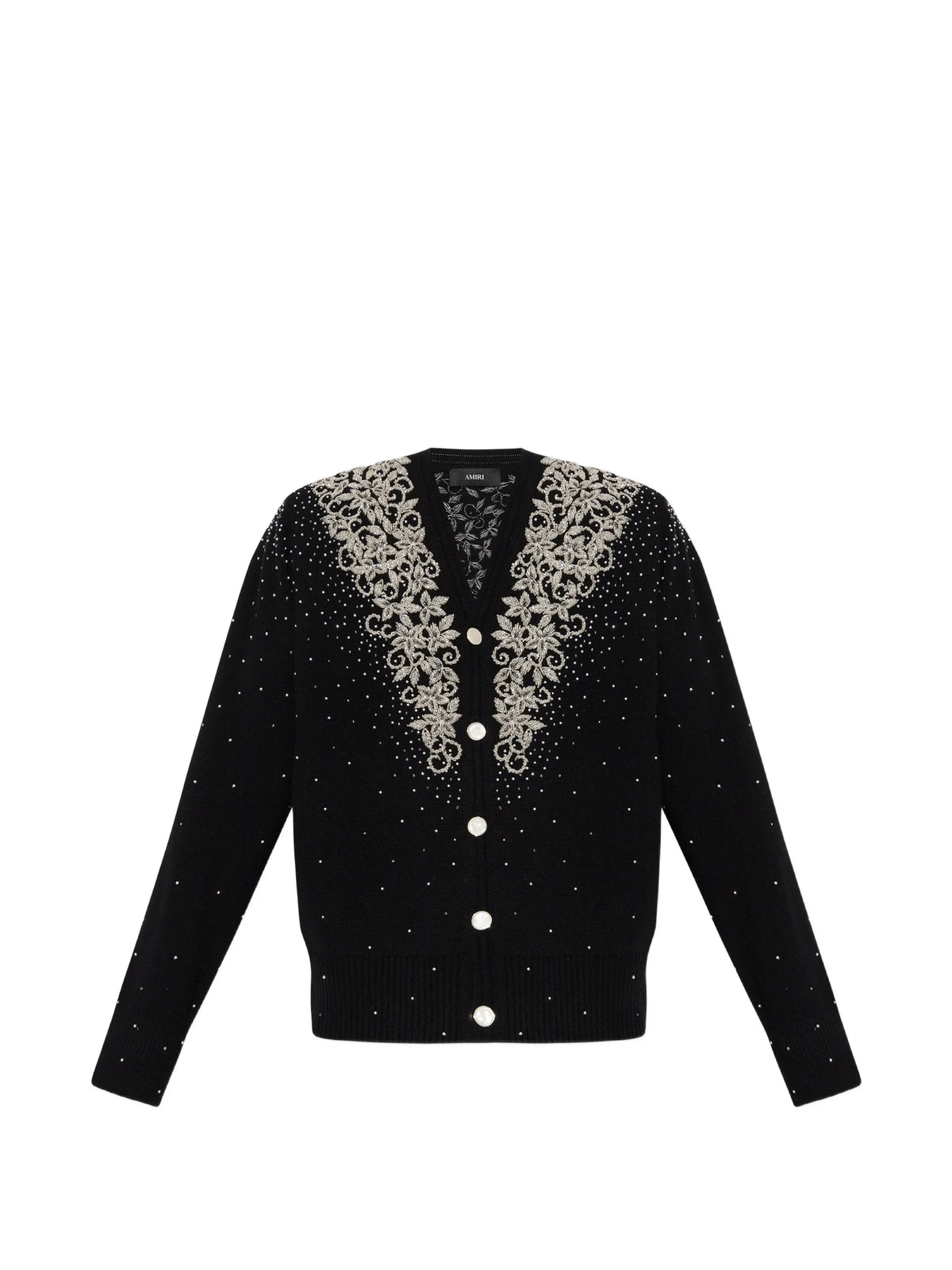 beaded micro stars cardigan