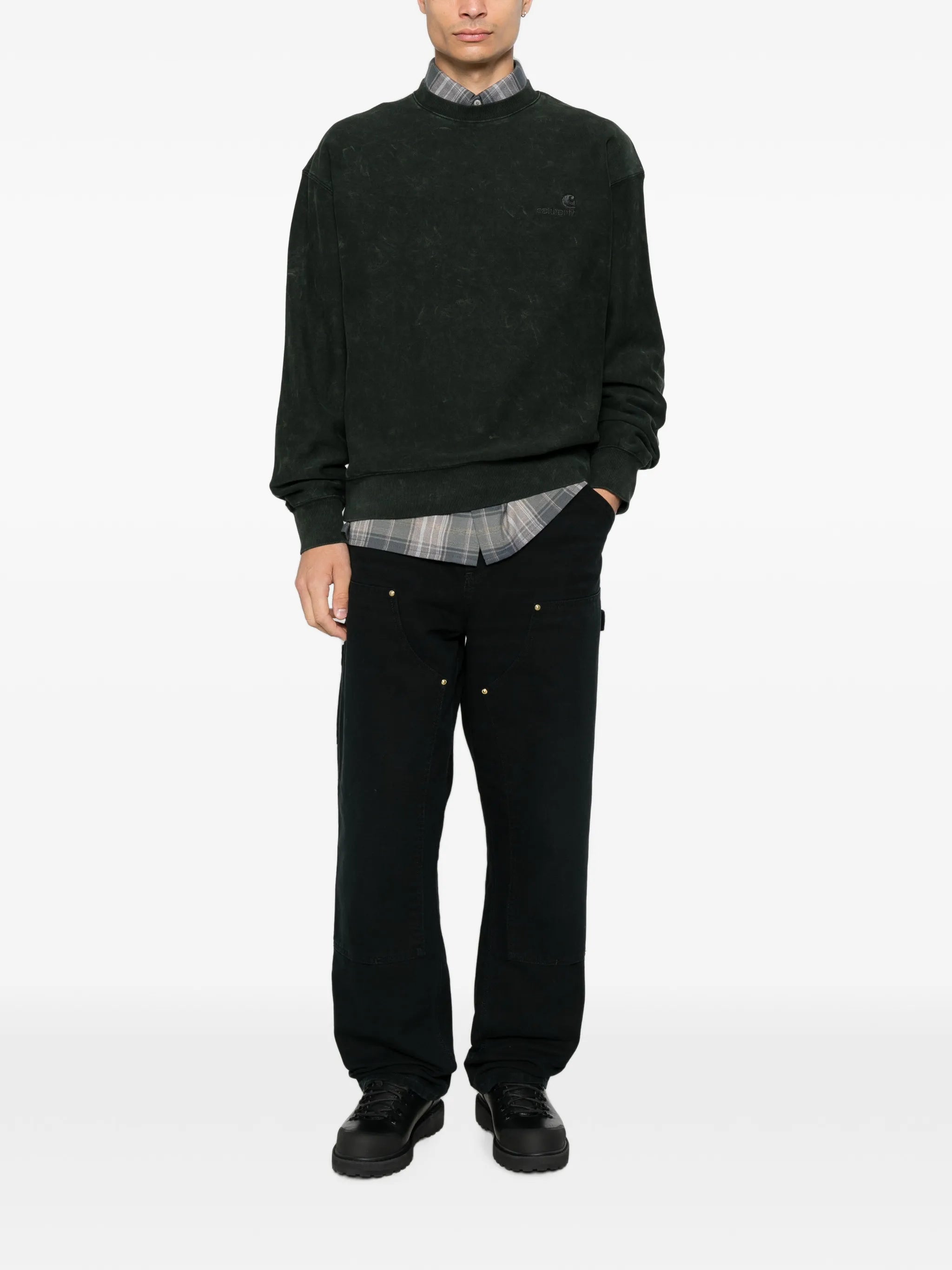 Lambert logo-embroidered sweatshirt