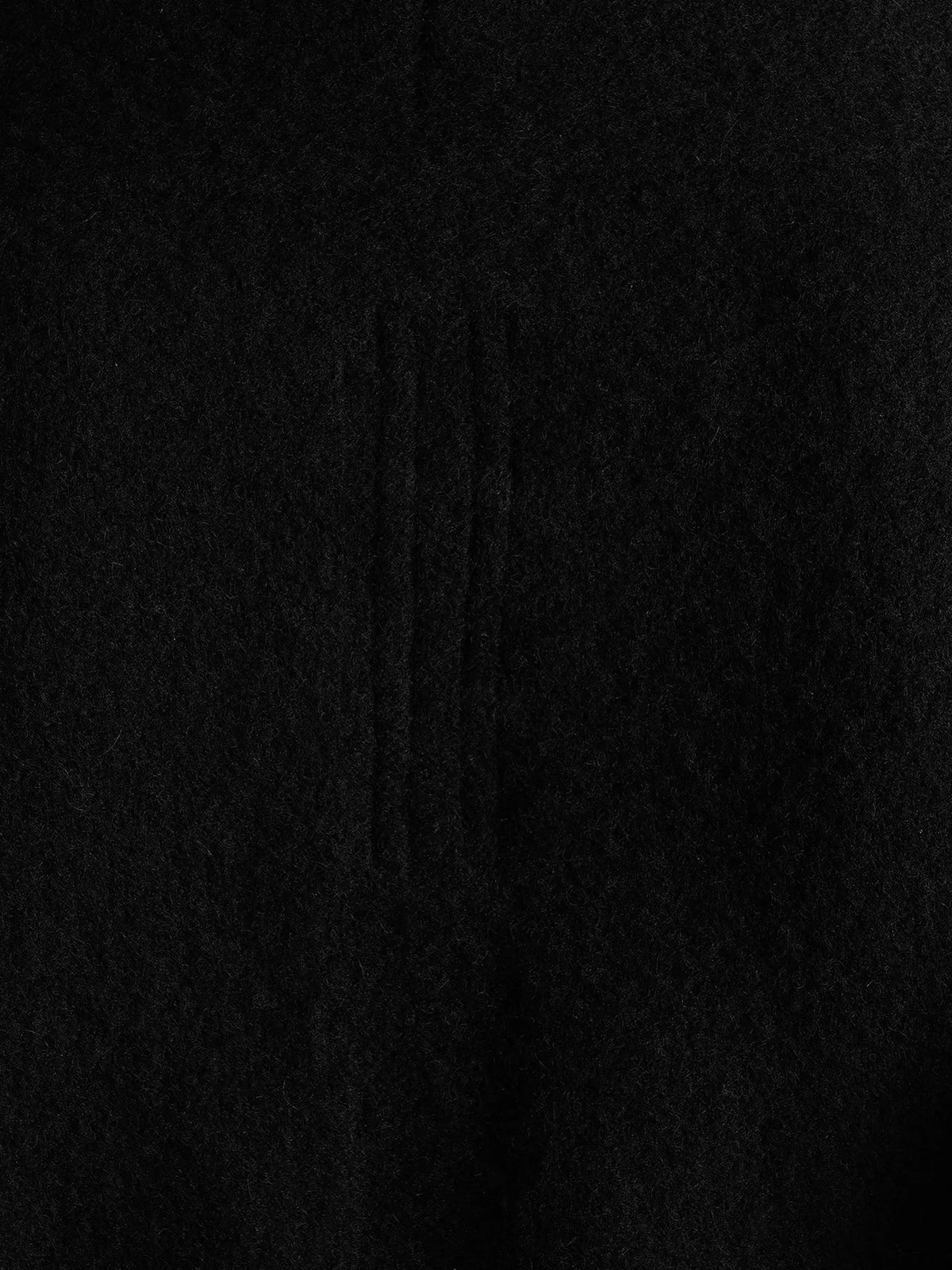 ribbed-knit hoodie