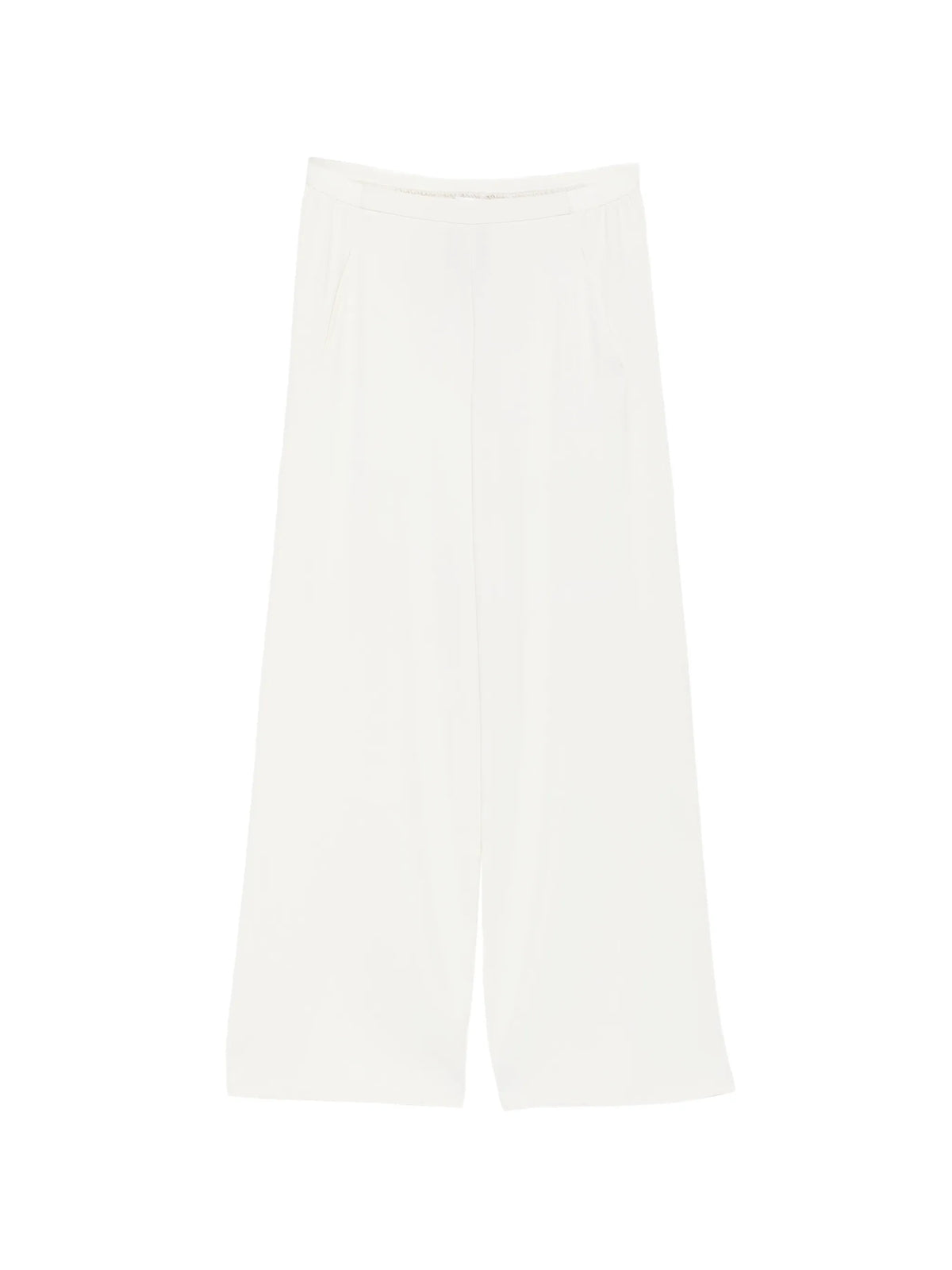 bias-cut crepe trousers