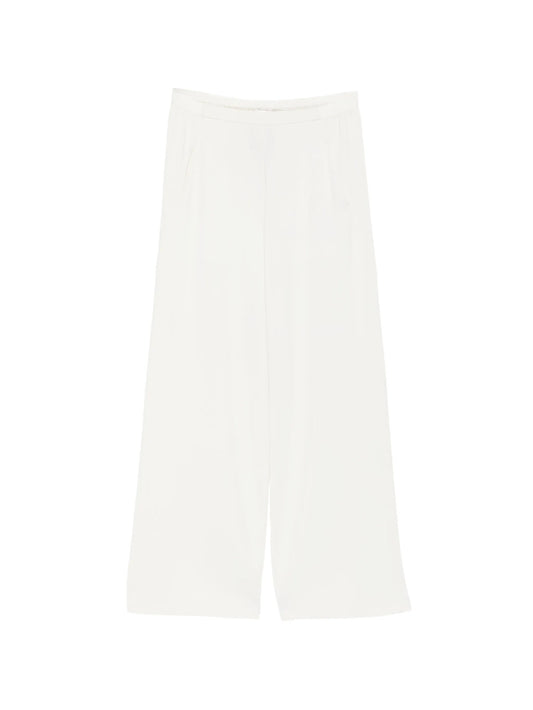 bias-cut crepe trousers