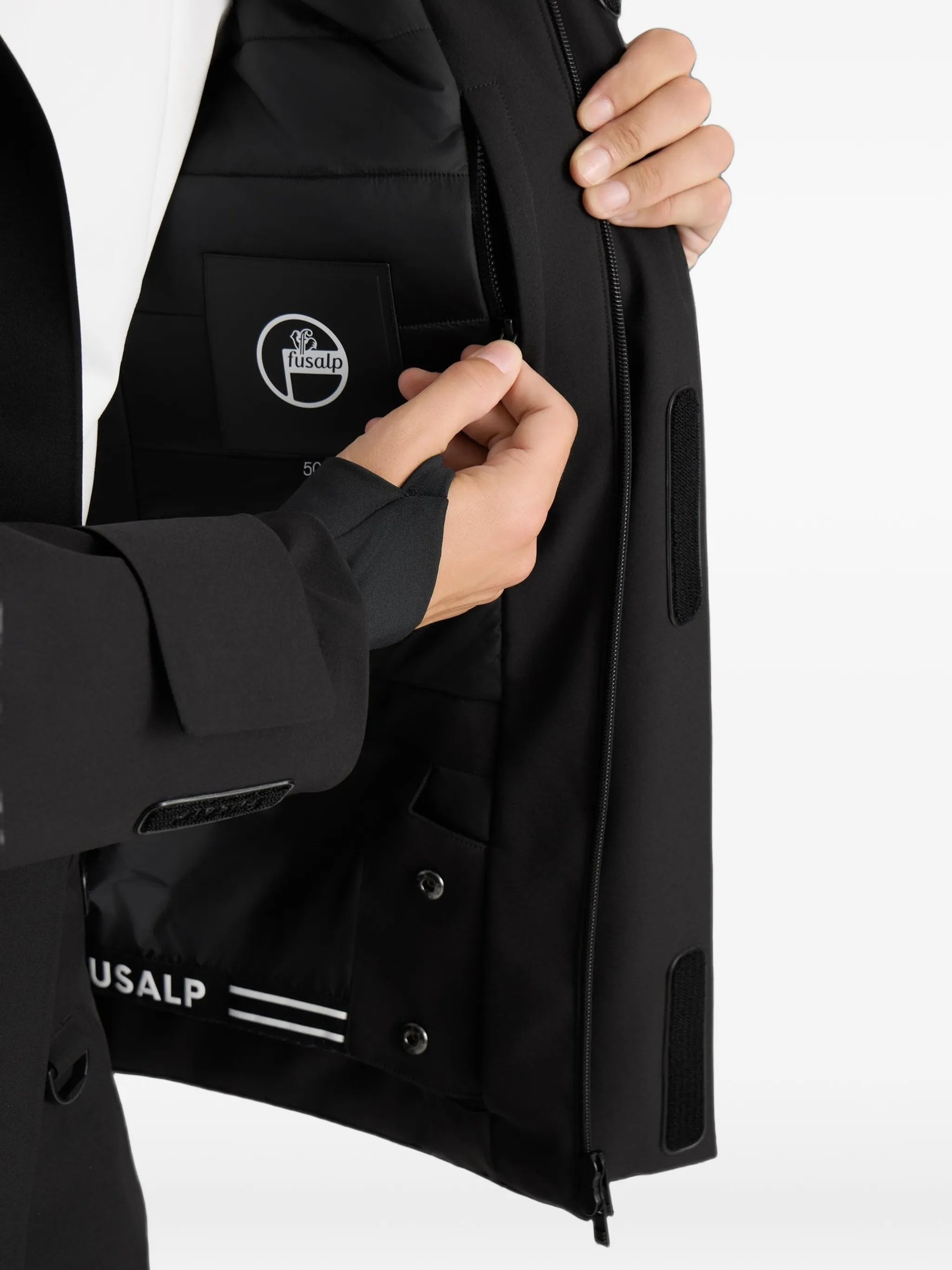 John hooded ski jacket