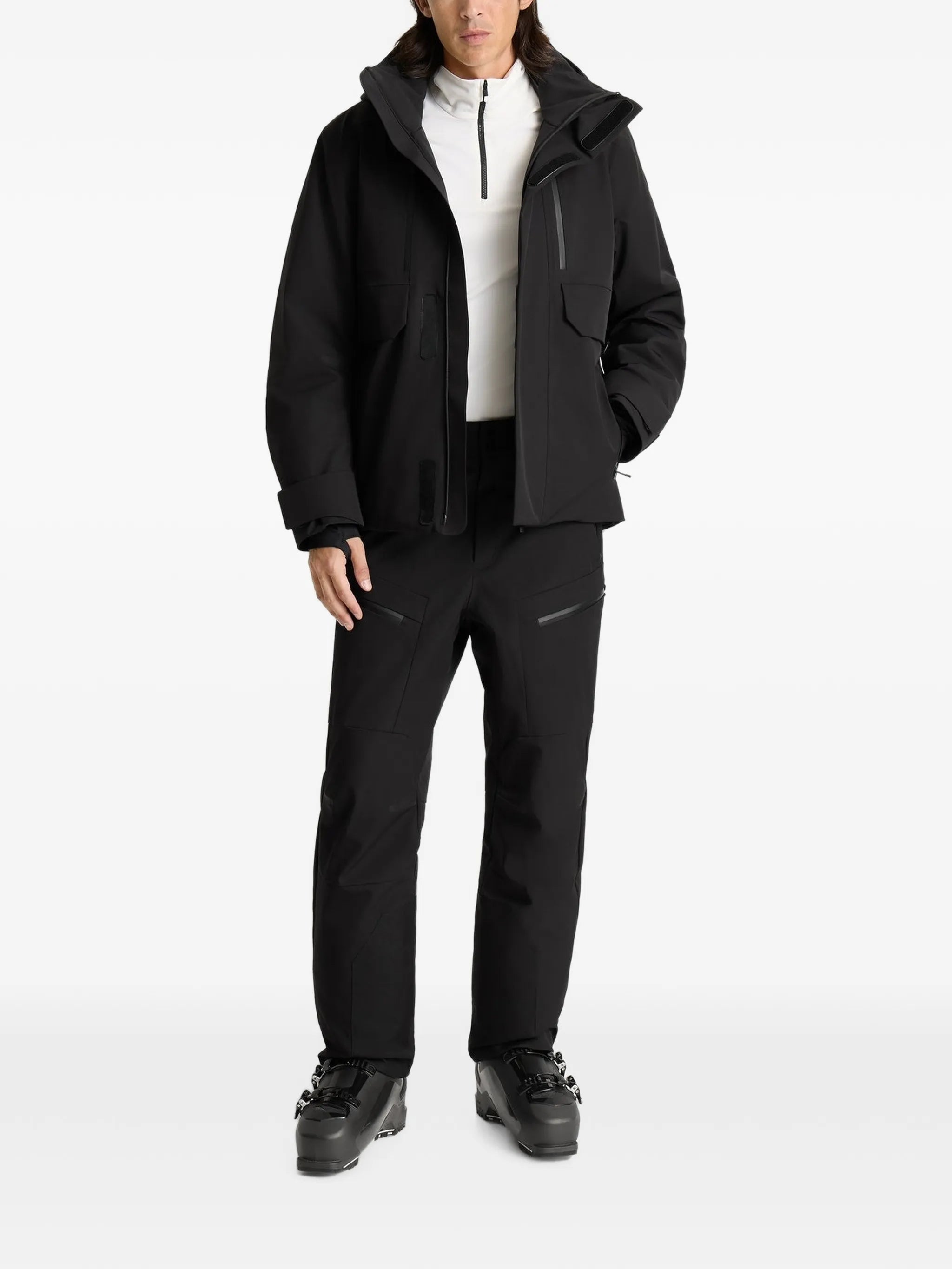 John hooded ski jacket