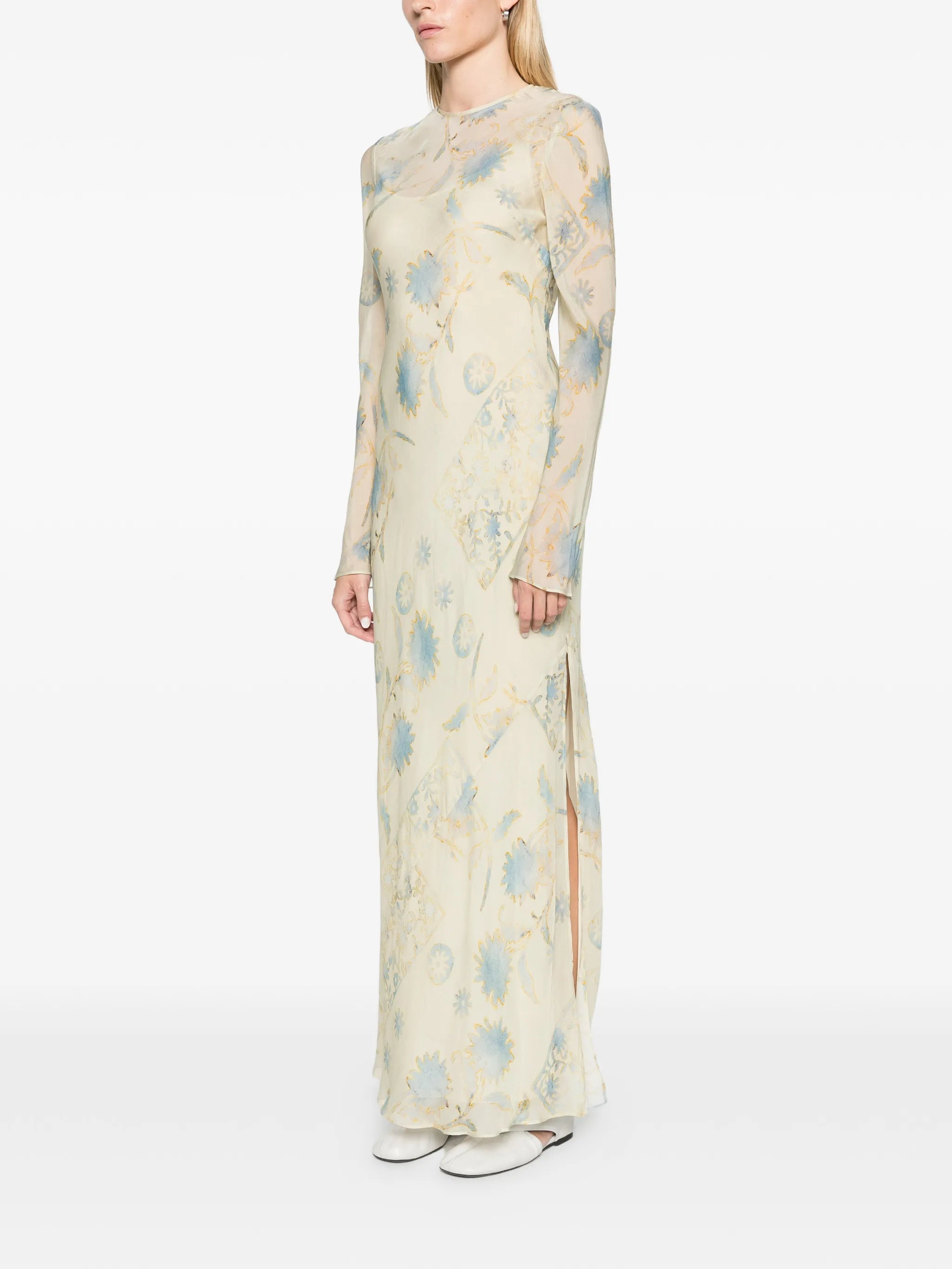 Cecile long sleeve dress