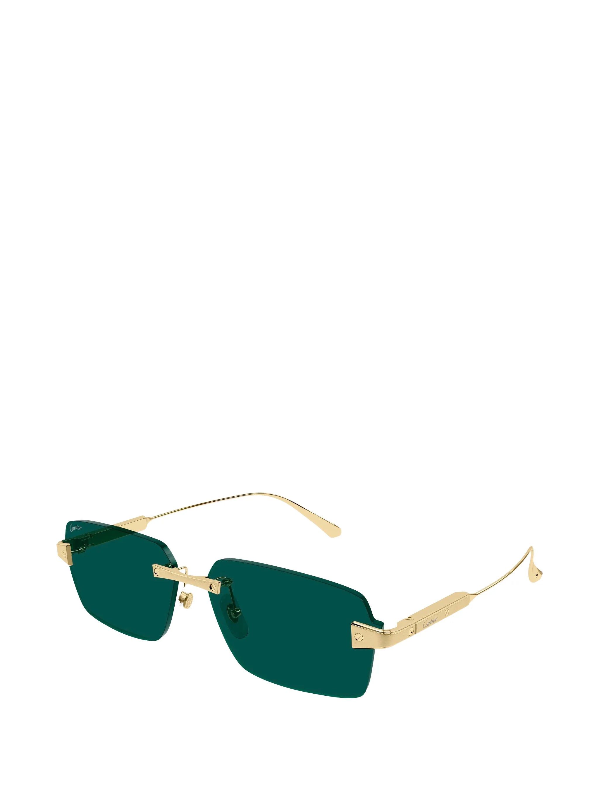 rectangular-frame sunglasses