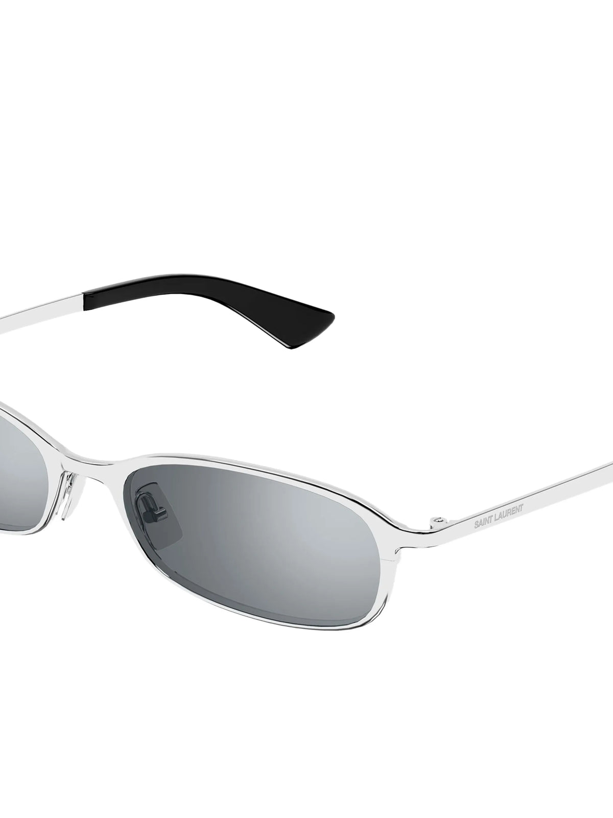 oval-frame sunglasses