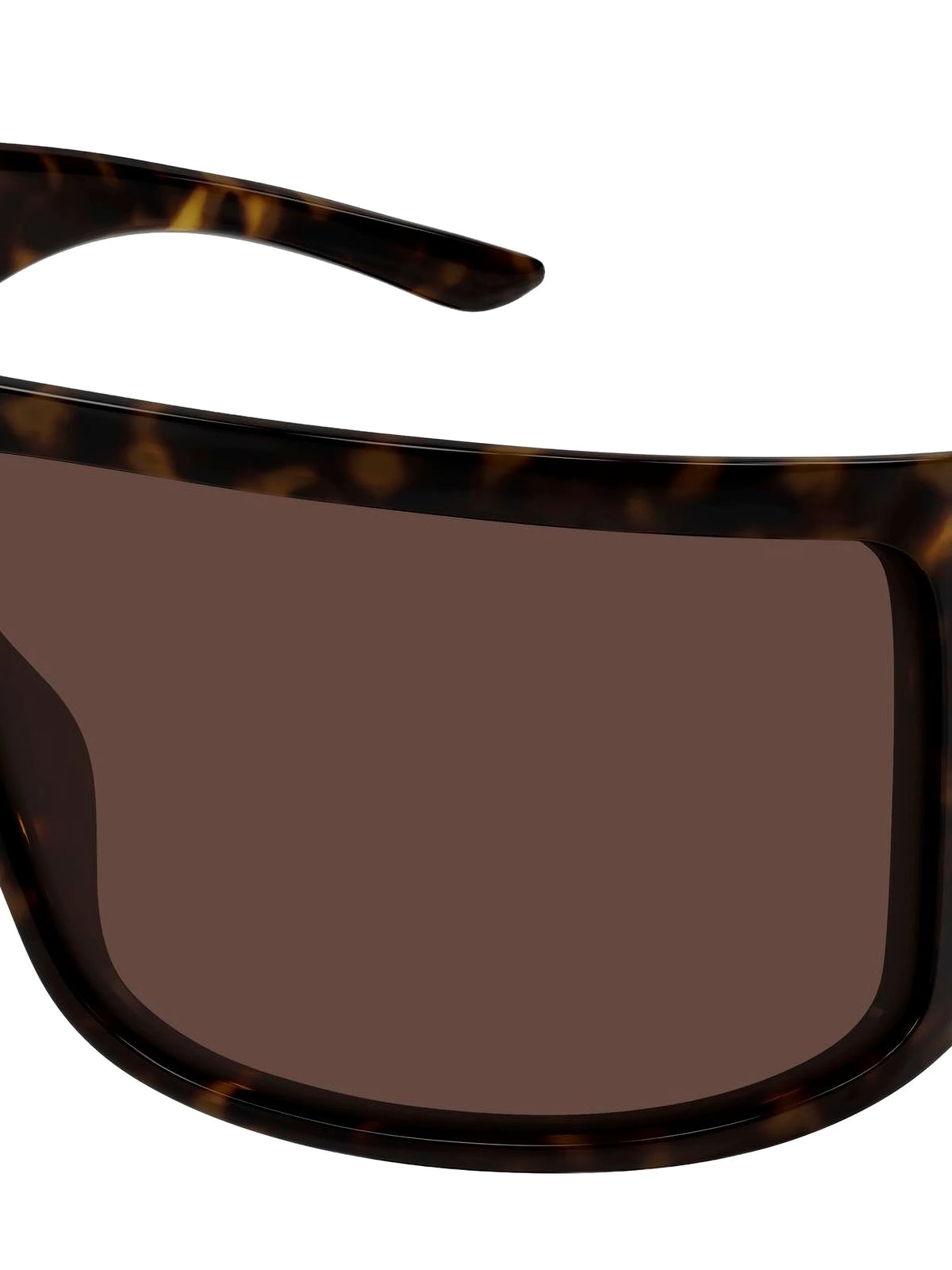 tortoiseshell-effect square-frame sunglasses