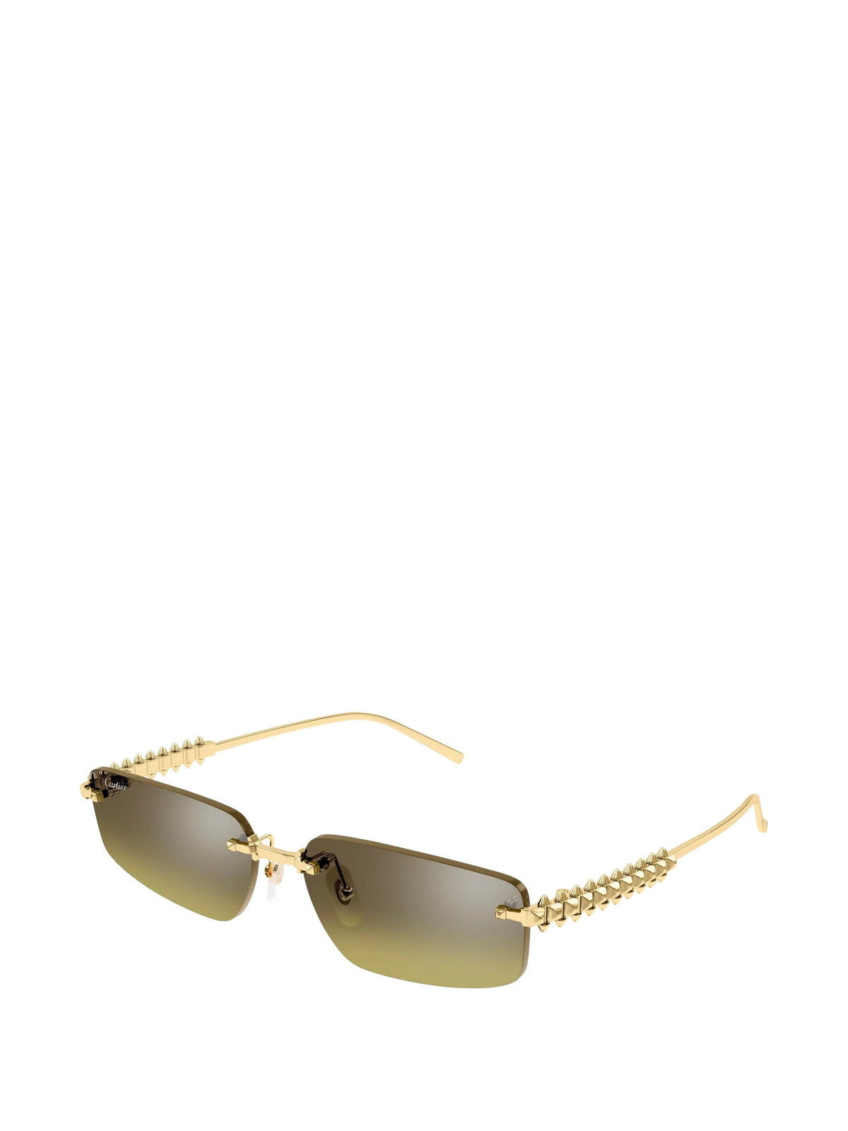 Clash rectangle-frame sunglasses
