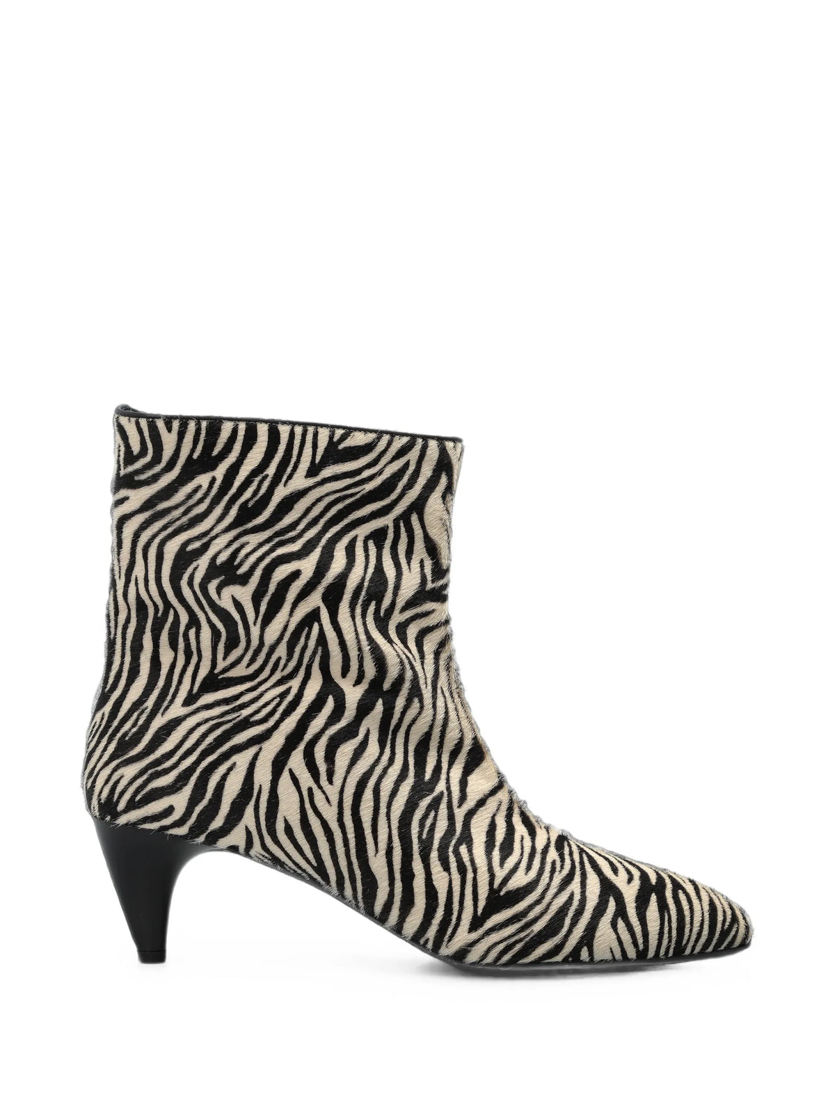 Jiry zebra-print ankle boots