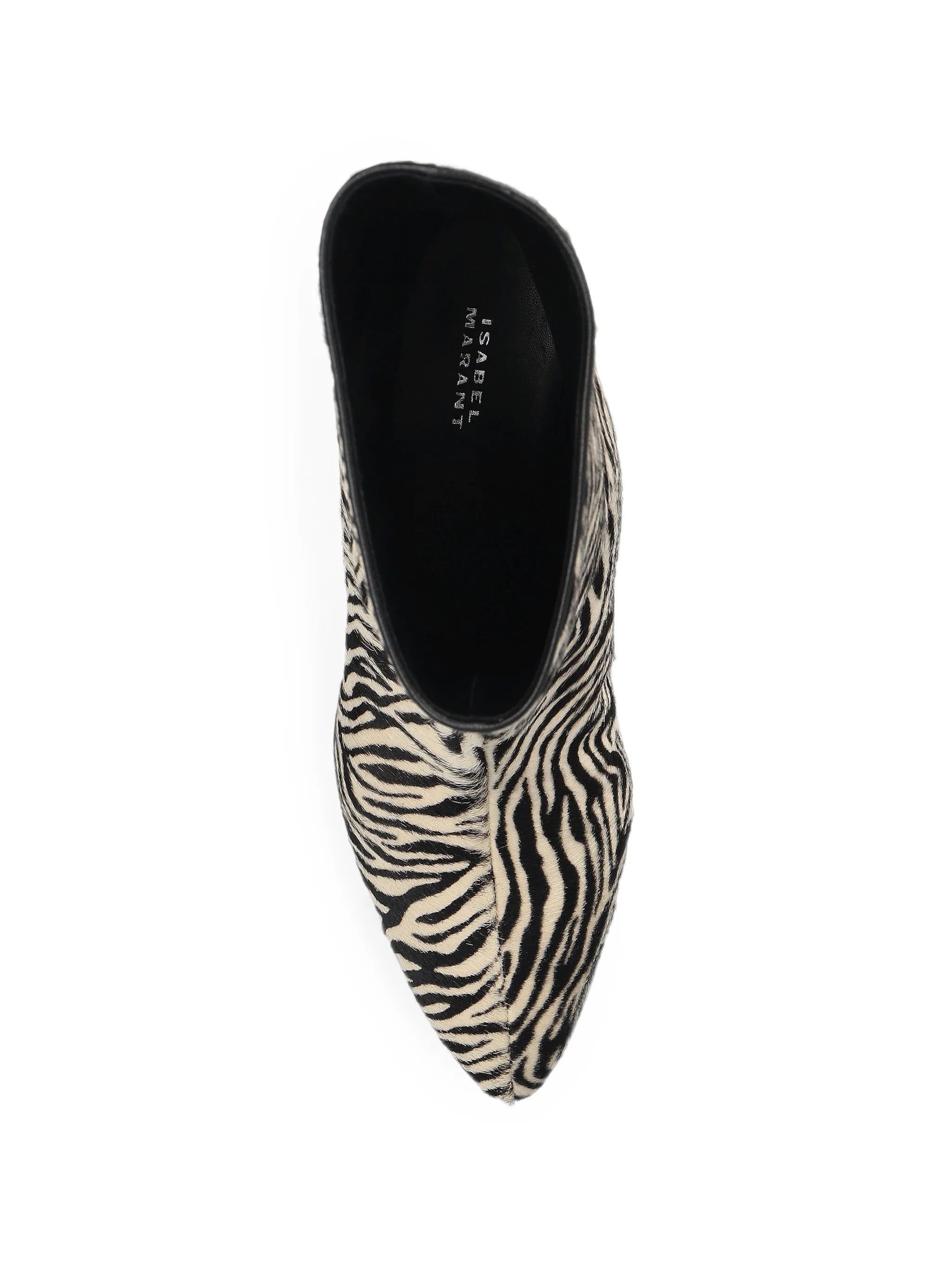 Jiry zebra-print ankle boots