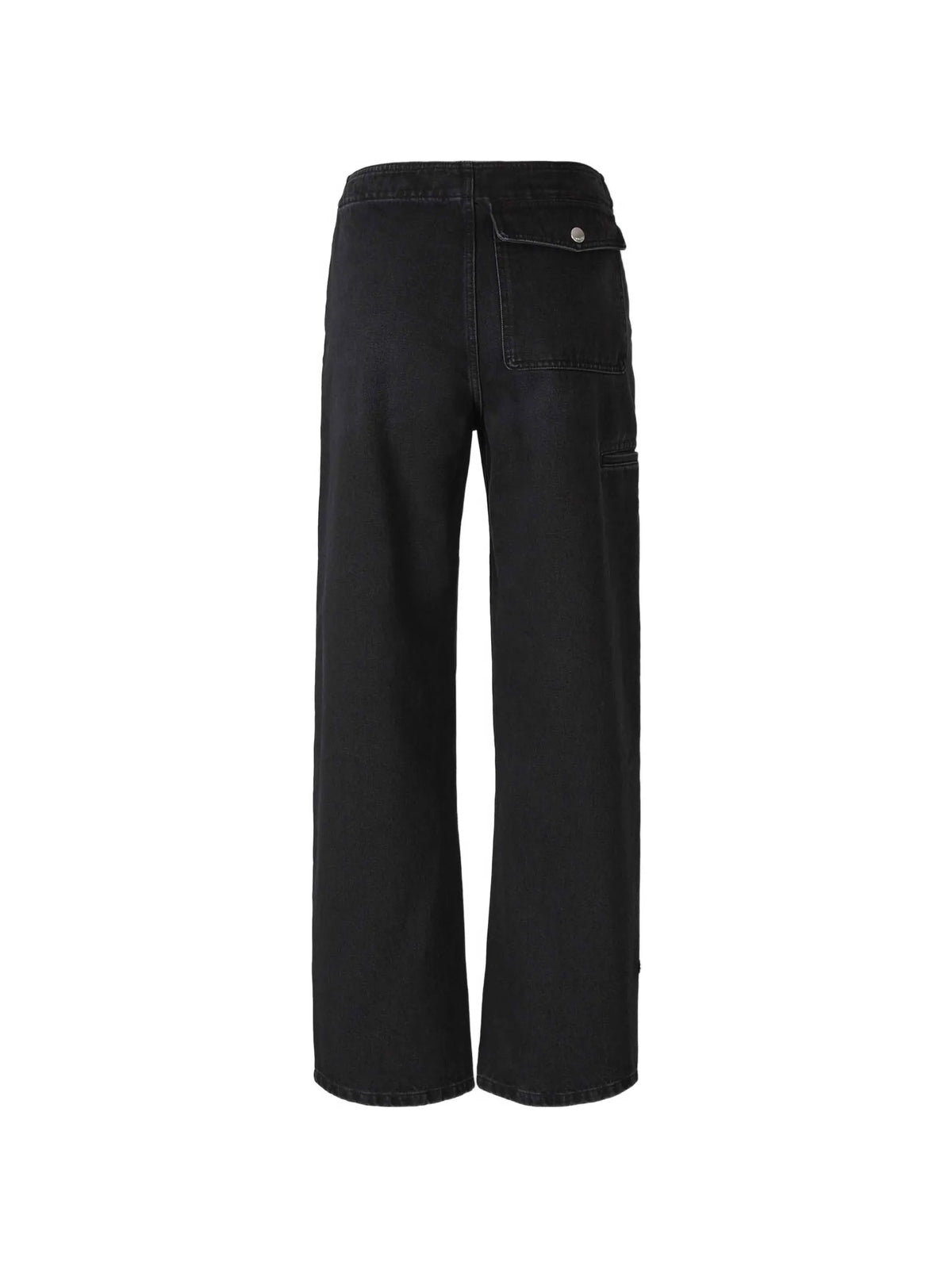 buckle-detail jeans