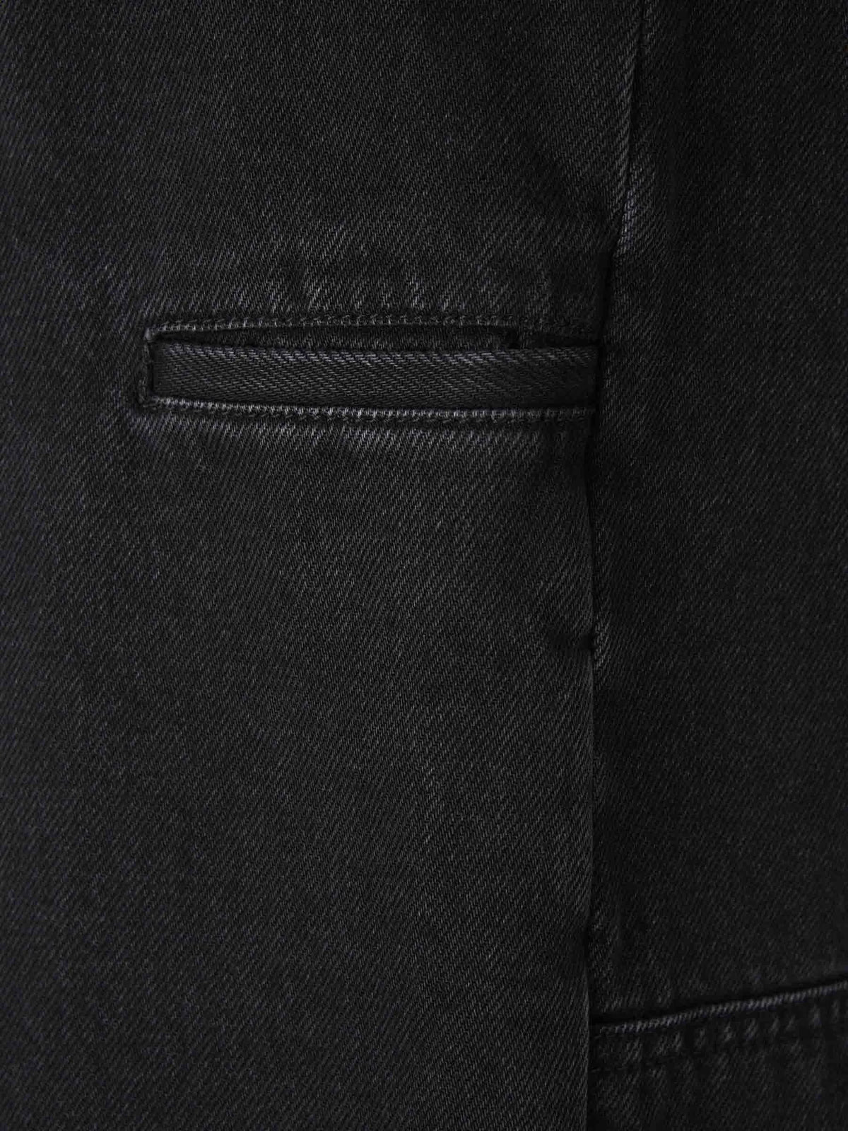 buckle-detail jeans