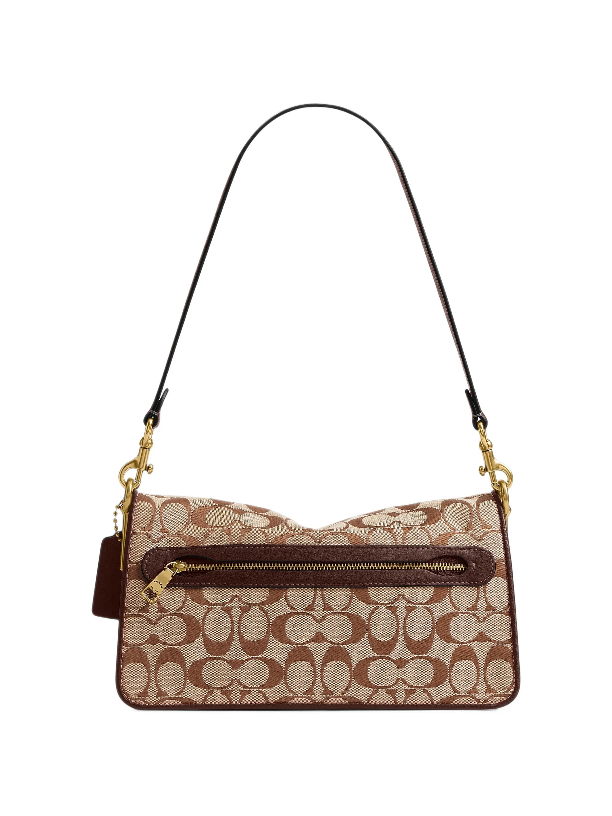 Tabby shoulder bag 26 in Signature jacquard