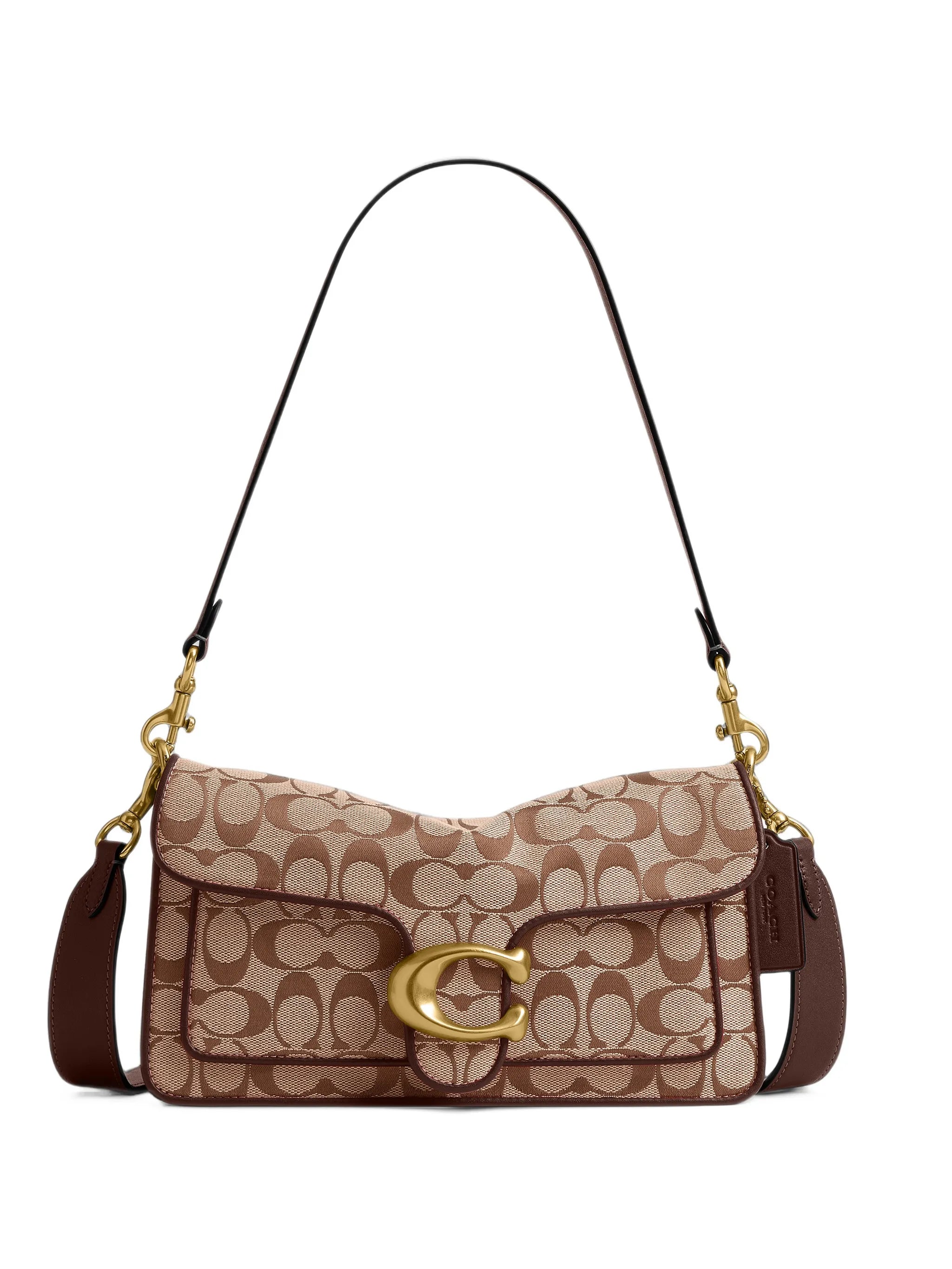 Tabby shoulder bag 26 in Signature jacquard