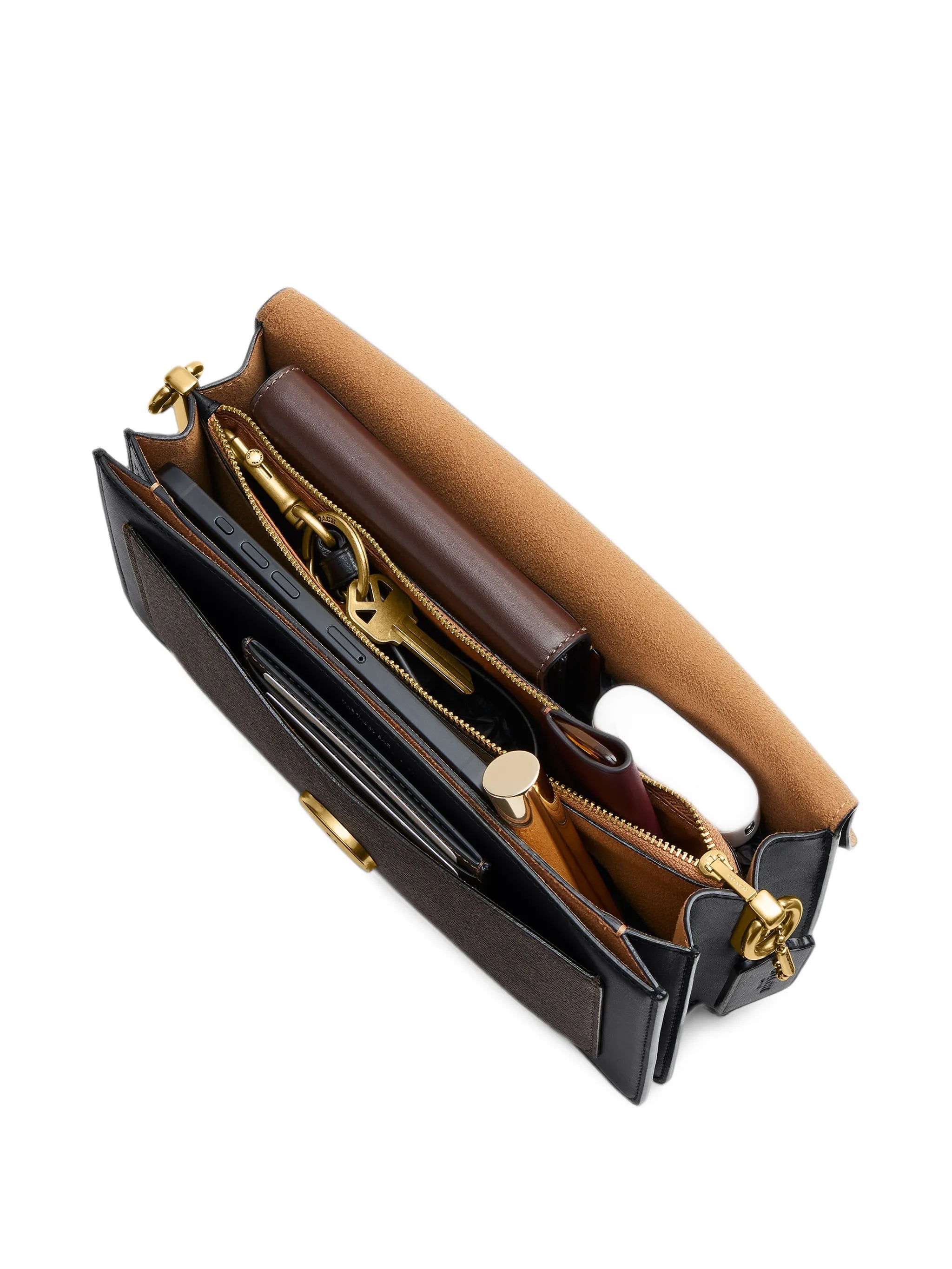 Tabby shoulder bag 26 In Signature UpcraftedLeather