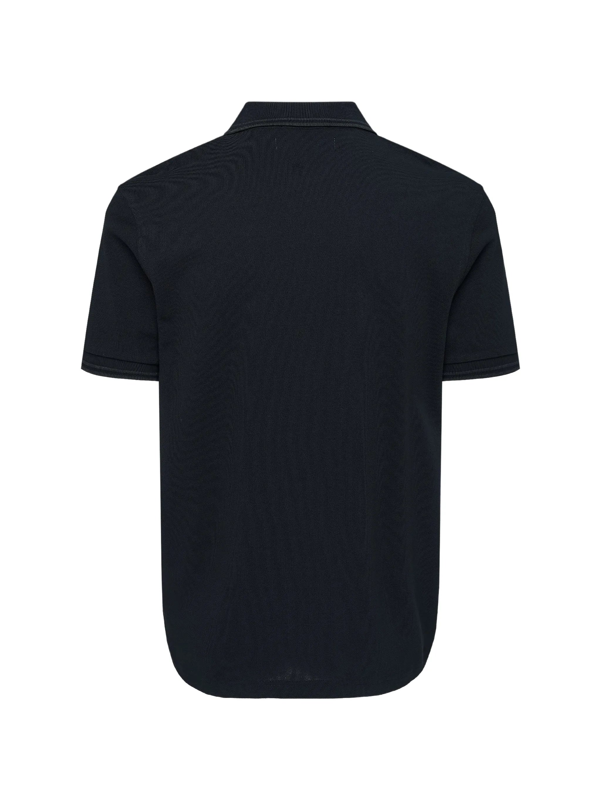 x Fred Perry logo-embroidered tipped polo shirt