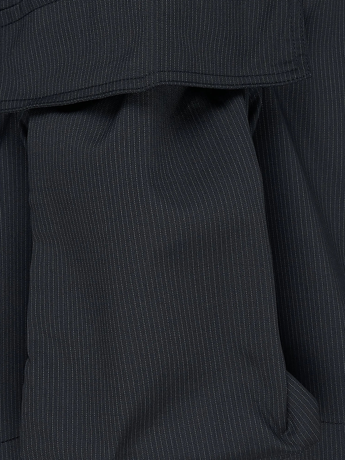 pinstripe-pattern cargo pants