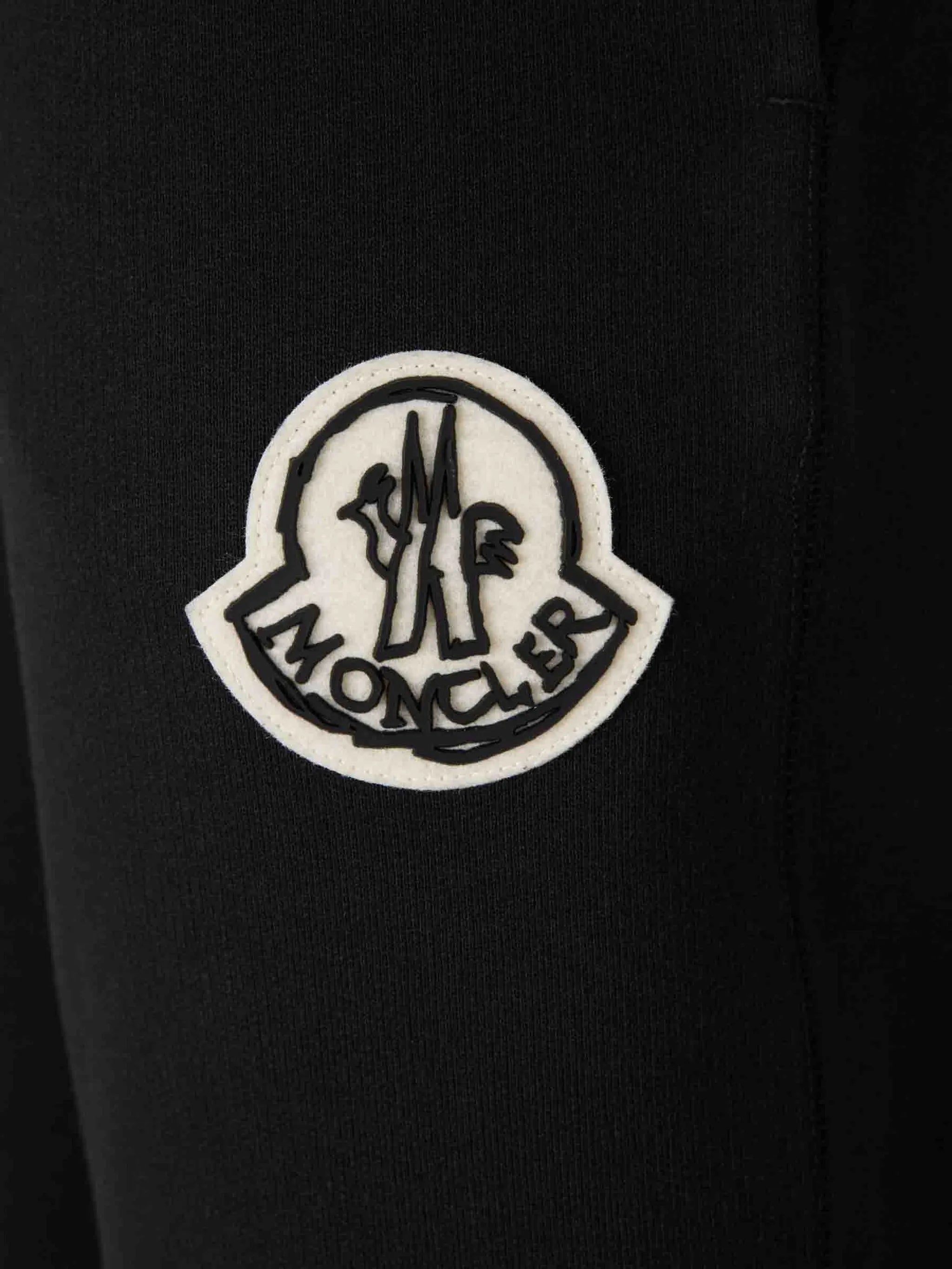 logo-patch track pants