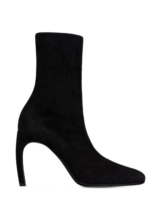Harlow stretch suede boots