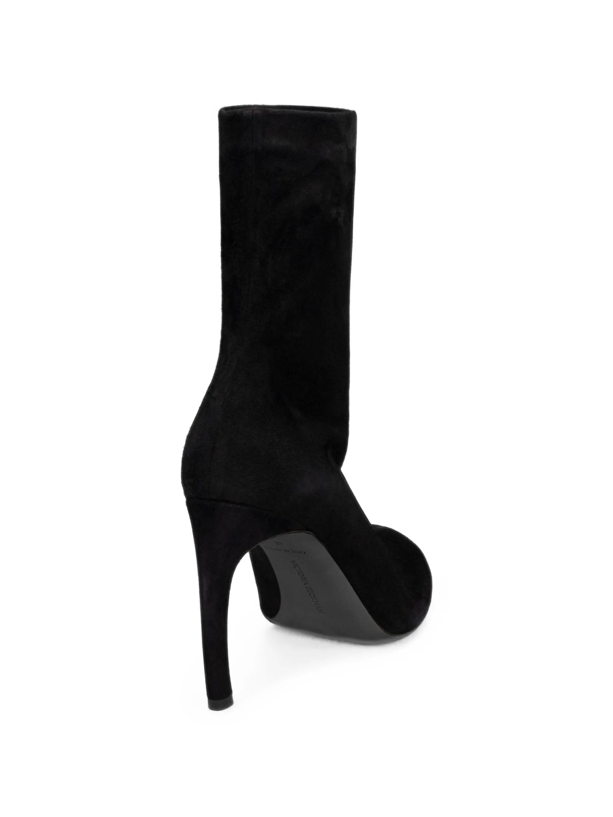 Harlow stretch suede boots