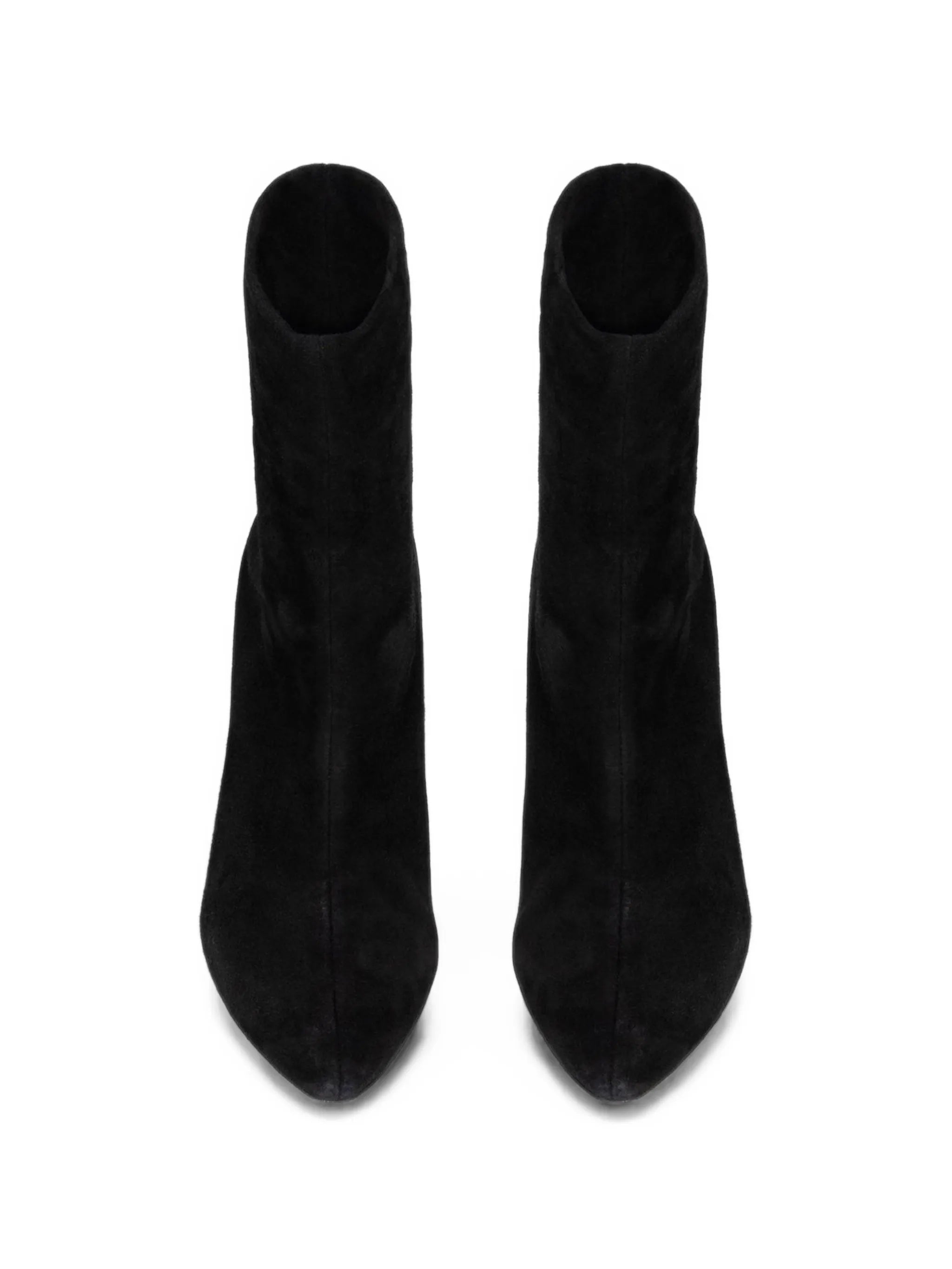 Harlow stretch suede boots