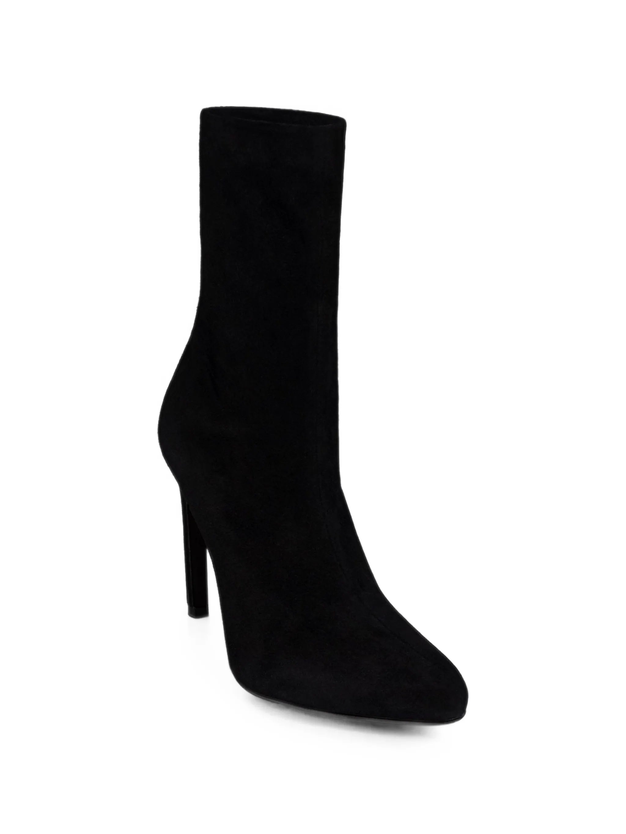 Harlow stretch suede boots