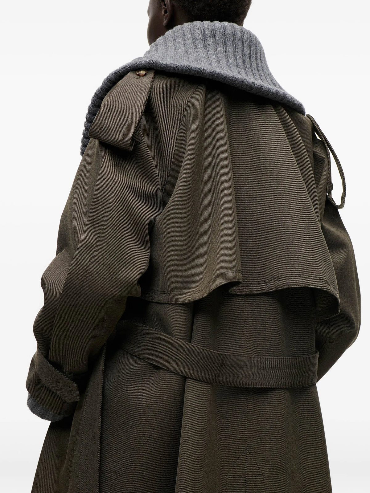 Esmee trench coat in green