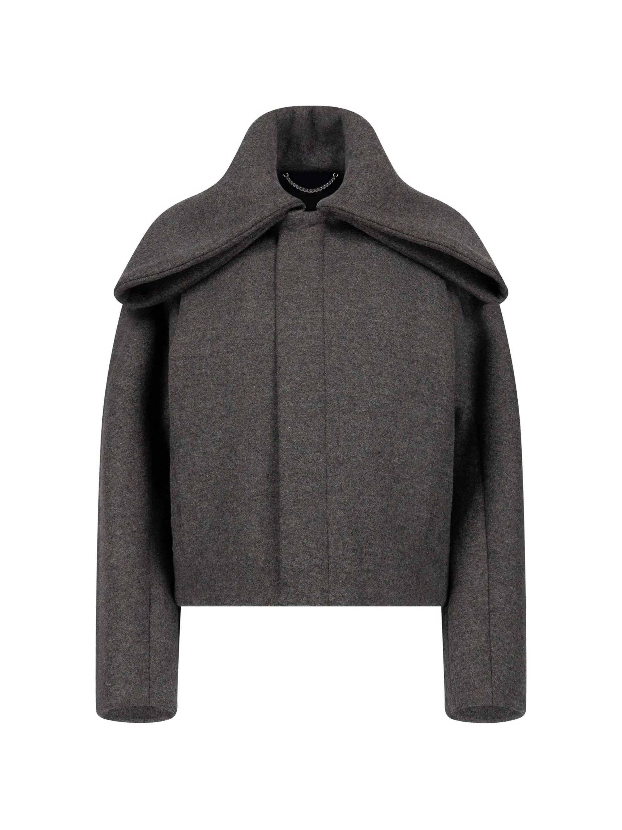 folded-collar jacket