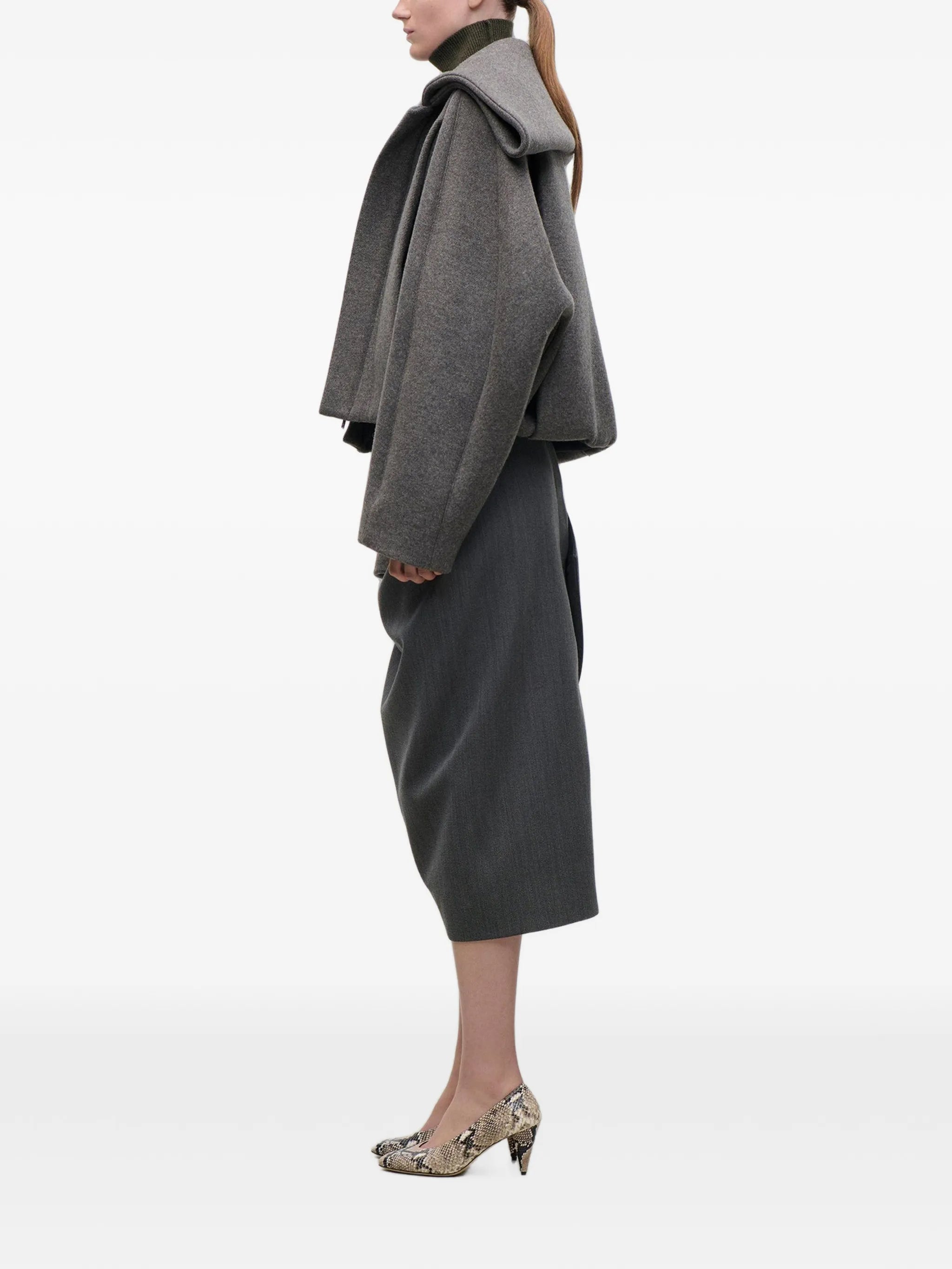 folded-collar jacket