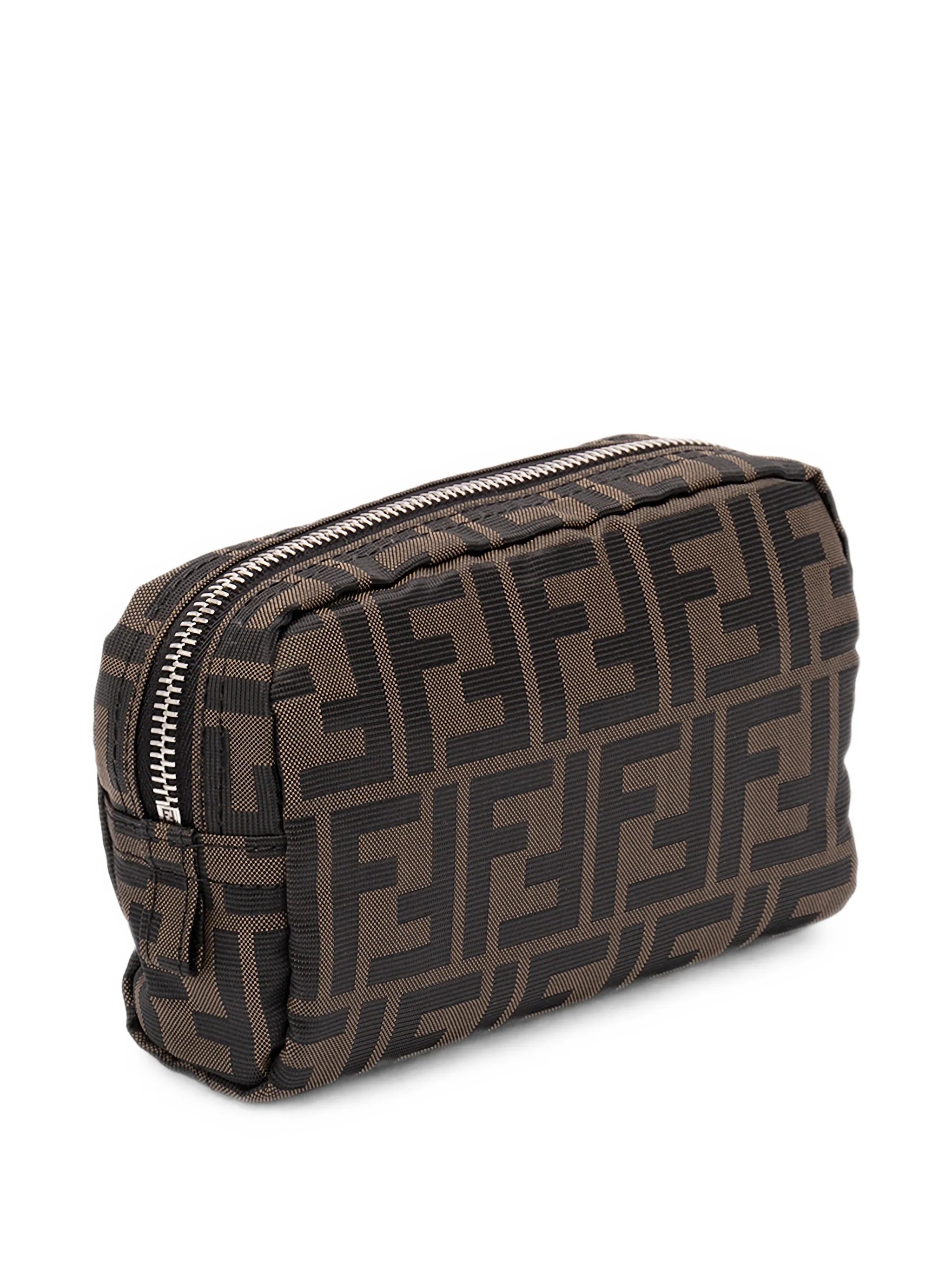 micro FF logo toiletry case bag