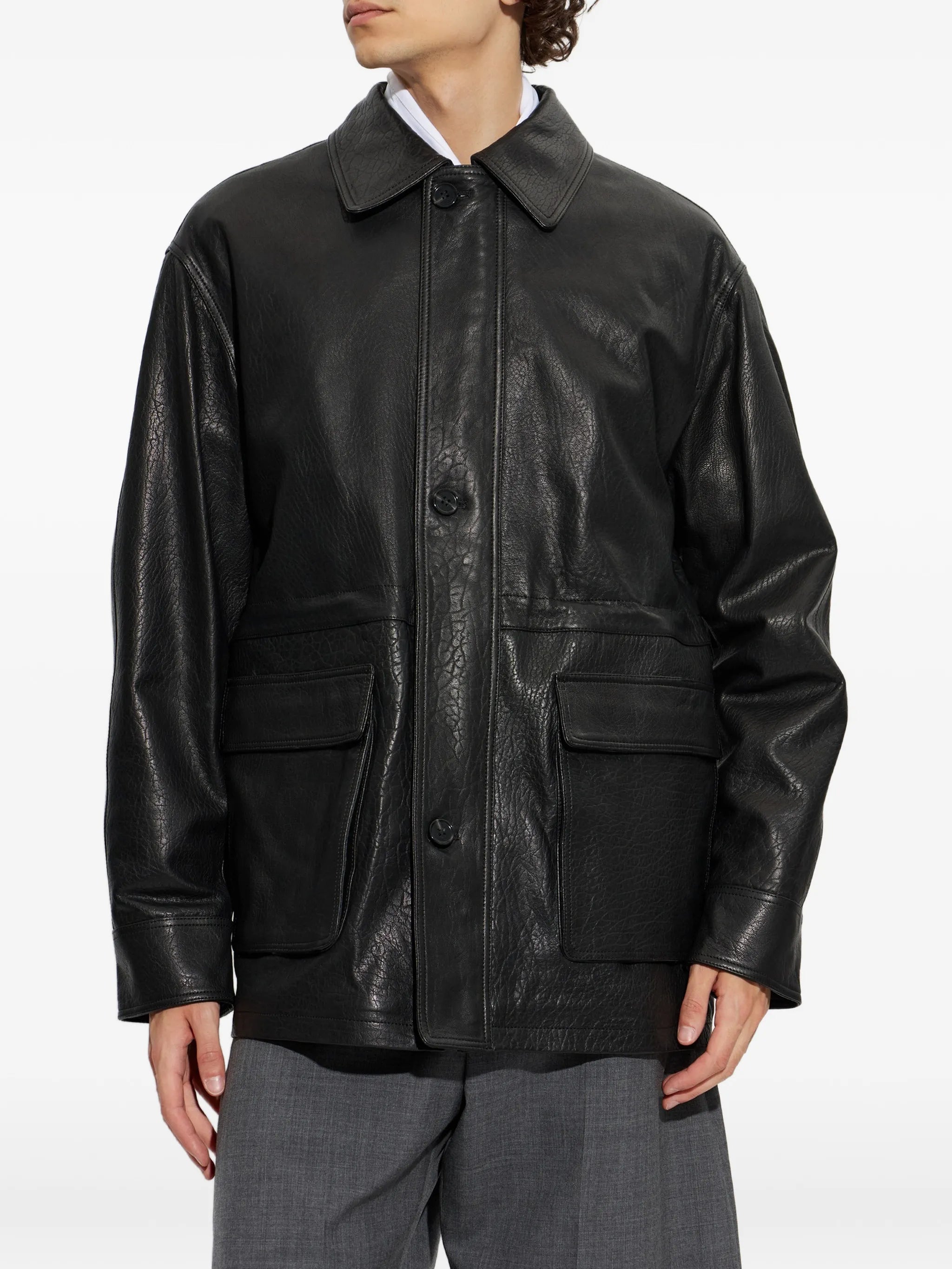 Mavis leather jacket