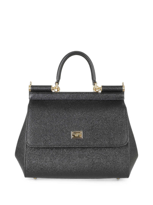 small Sicily handbag in dauphine calfskin