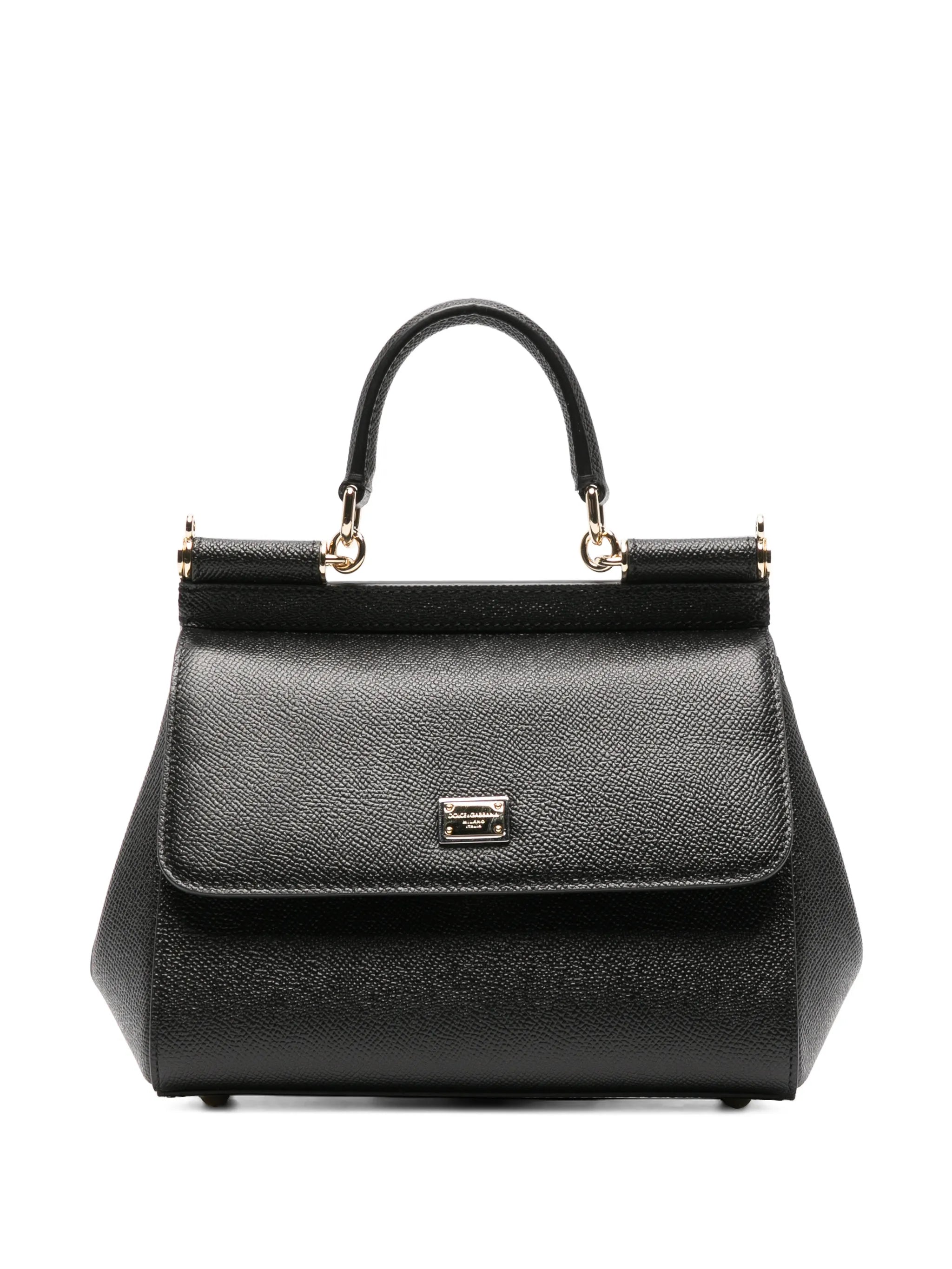 small Sicily handbag in dauphine calfskin