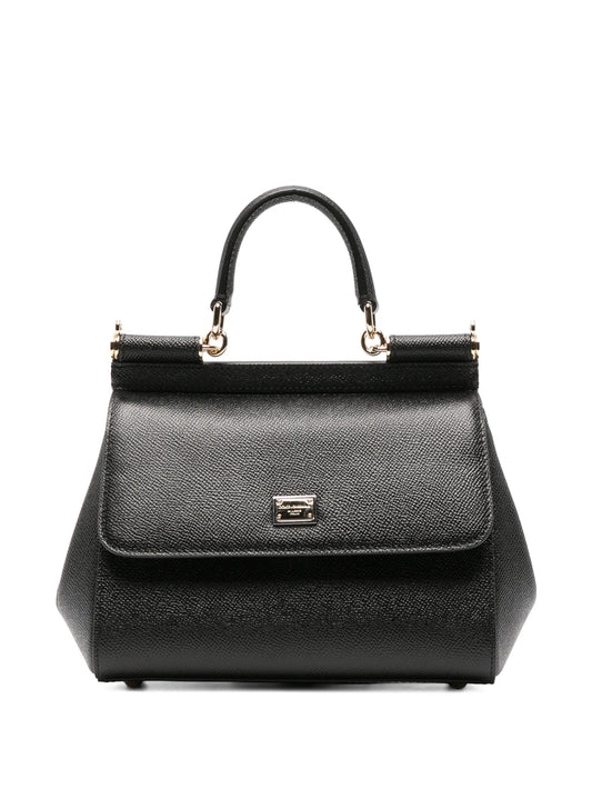 small Sicily handbag in dauphine calfskin