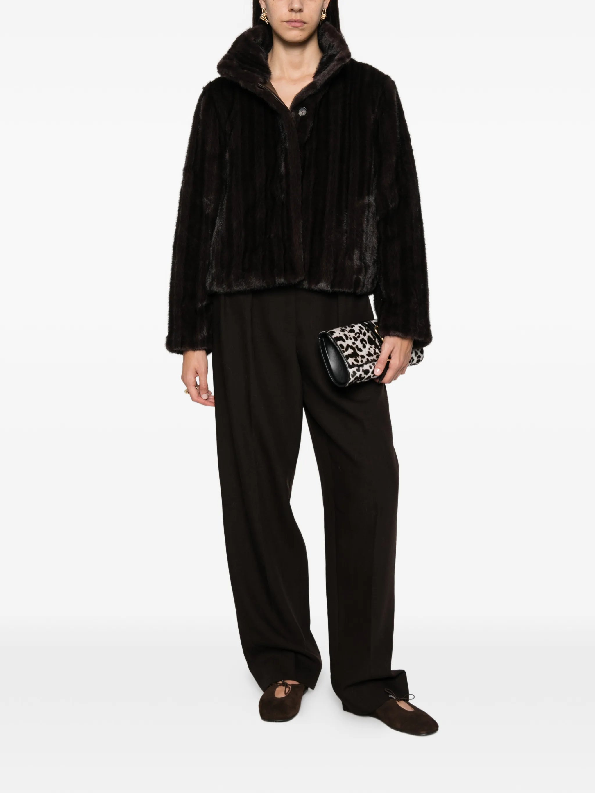 Sudie faux-fur jacket