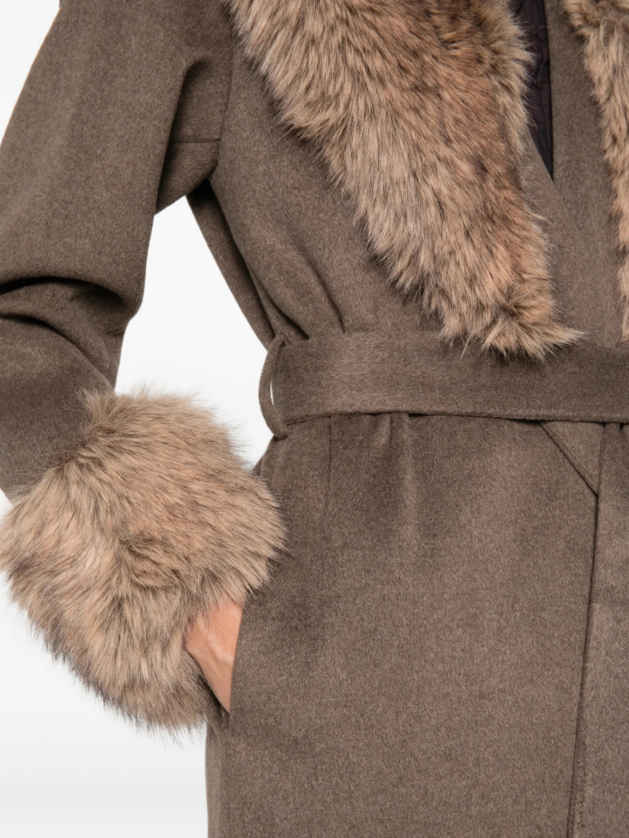 Kinsley belted coat