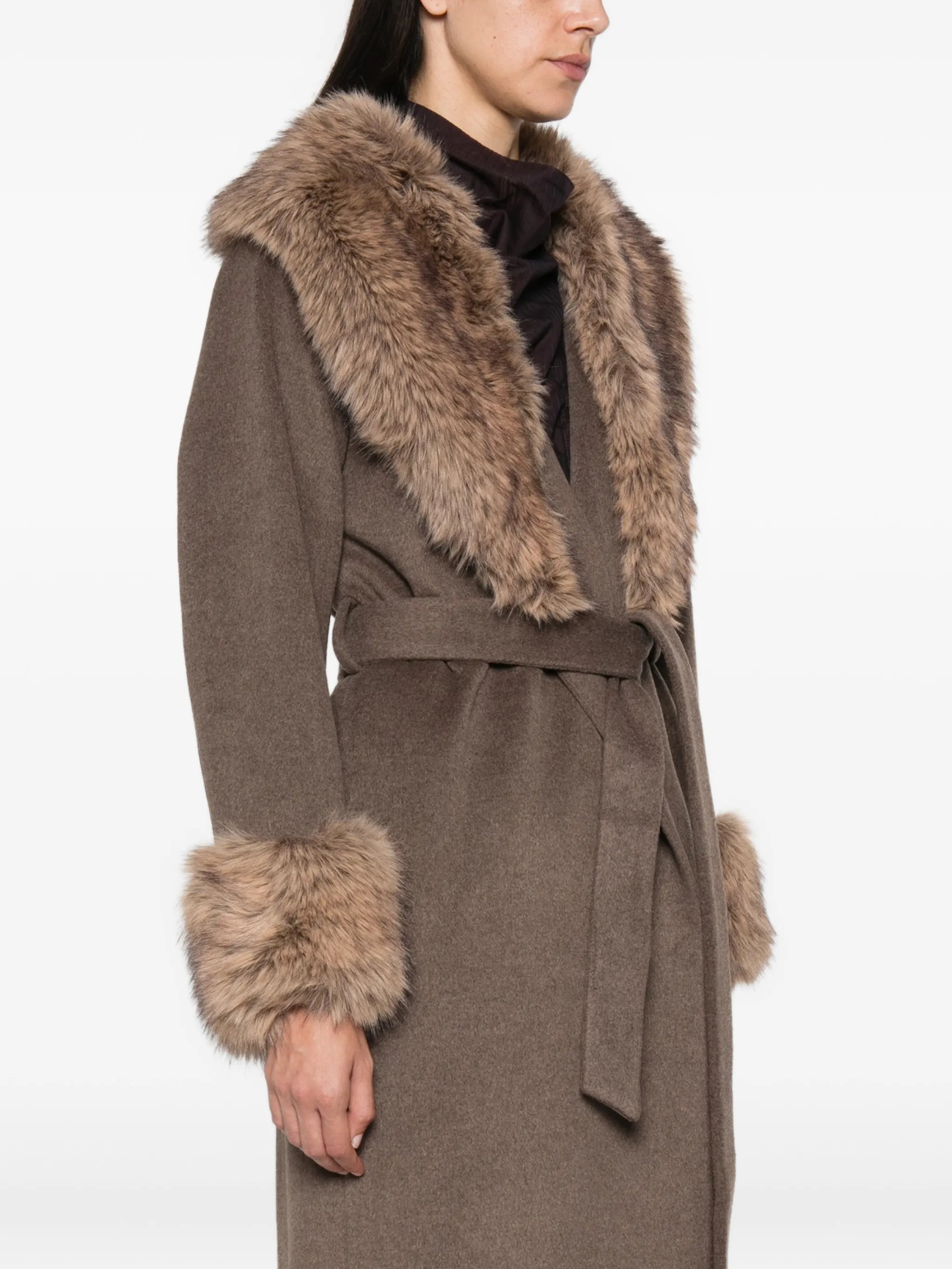 Kinsley belted coat