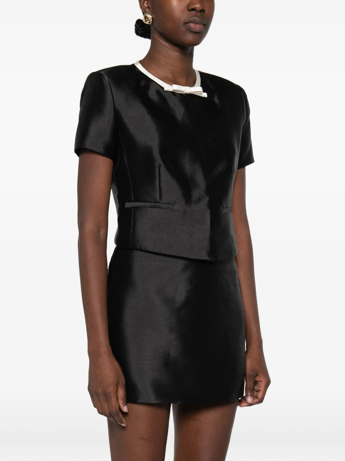 Naelle bow-detail top