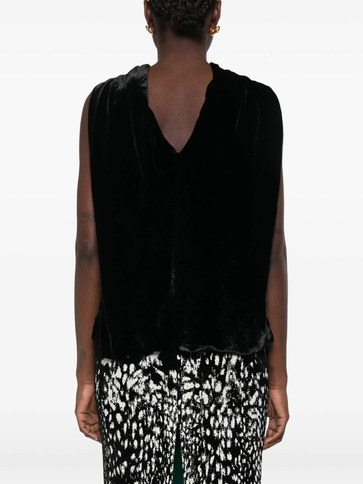 Scarlett velvet top