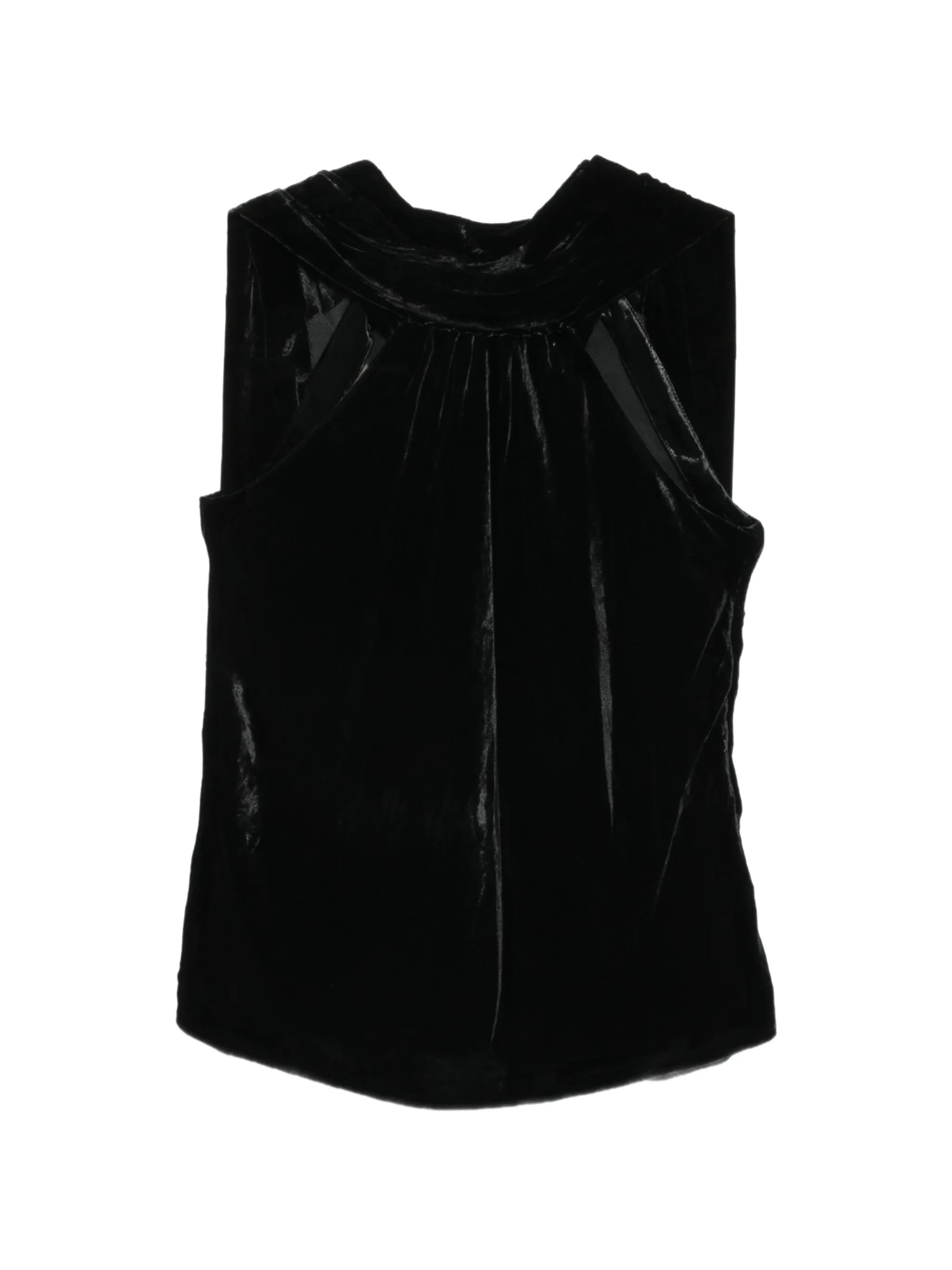 Scarlett velvet top