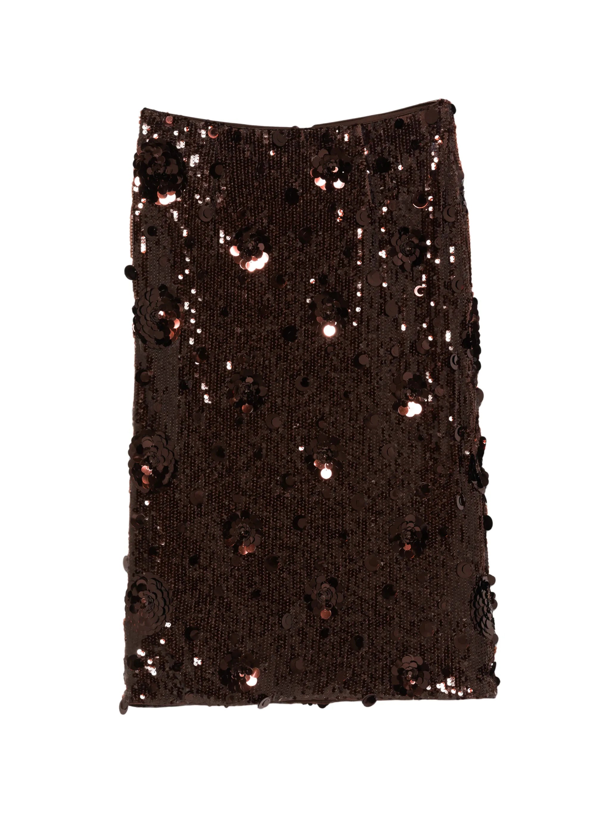 sequins midi skirt