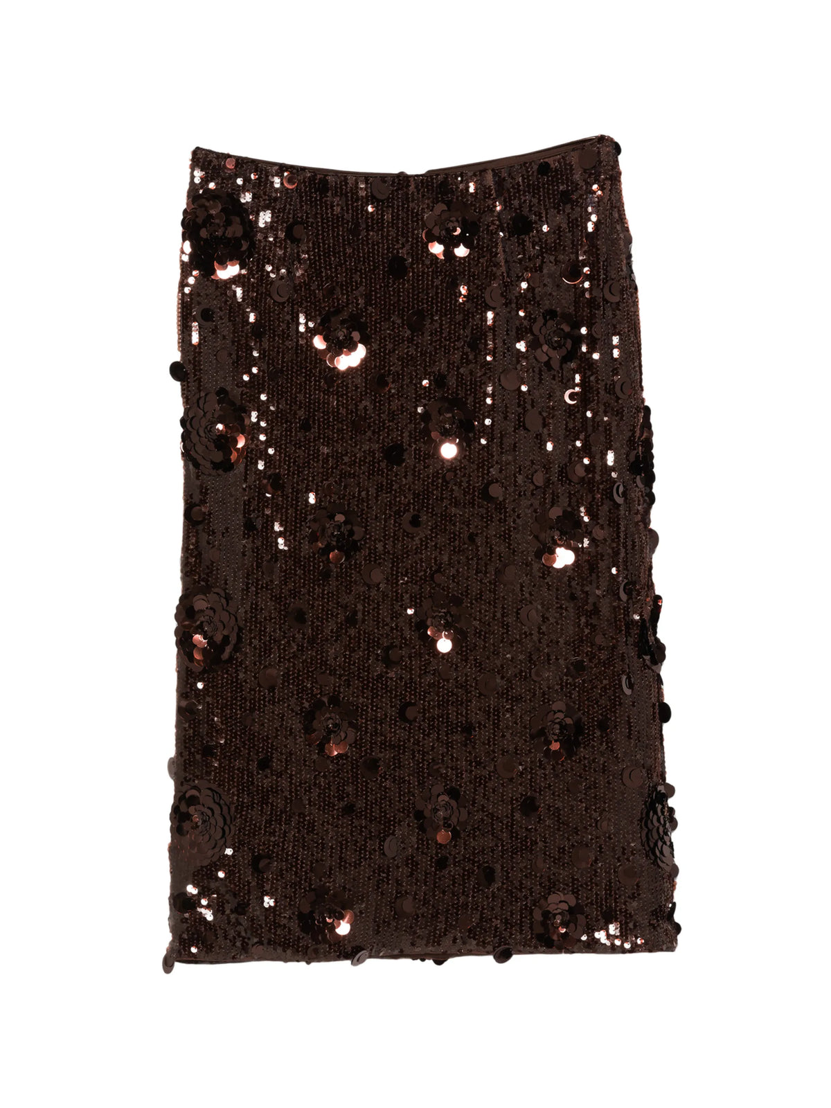 sequins midi skirt