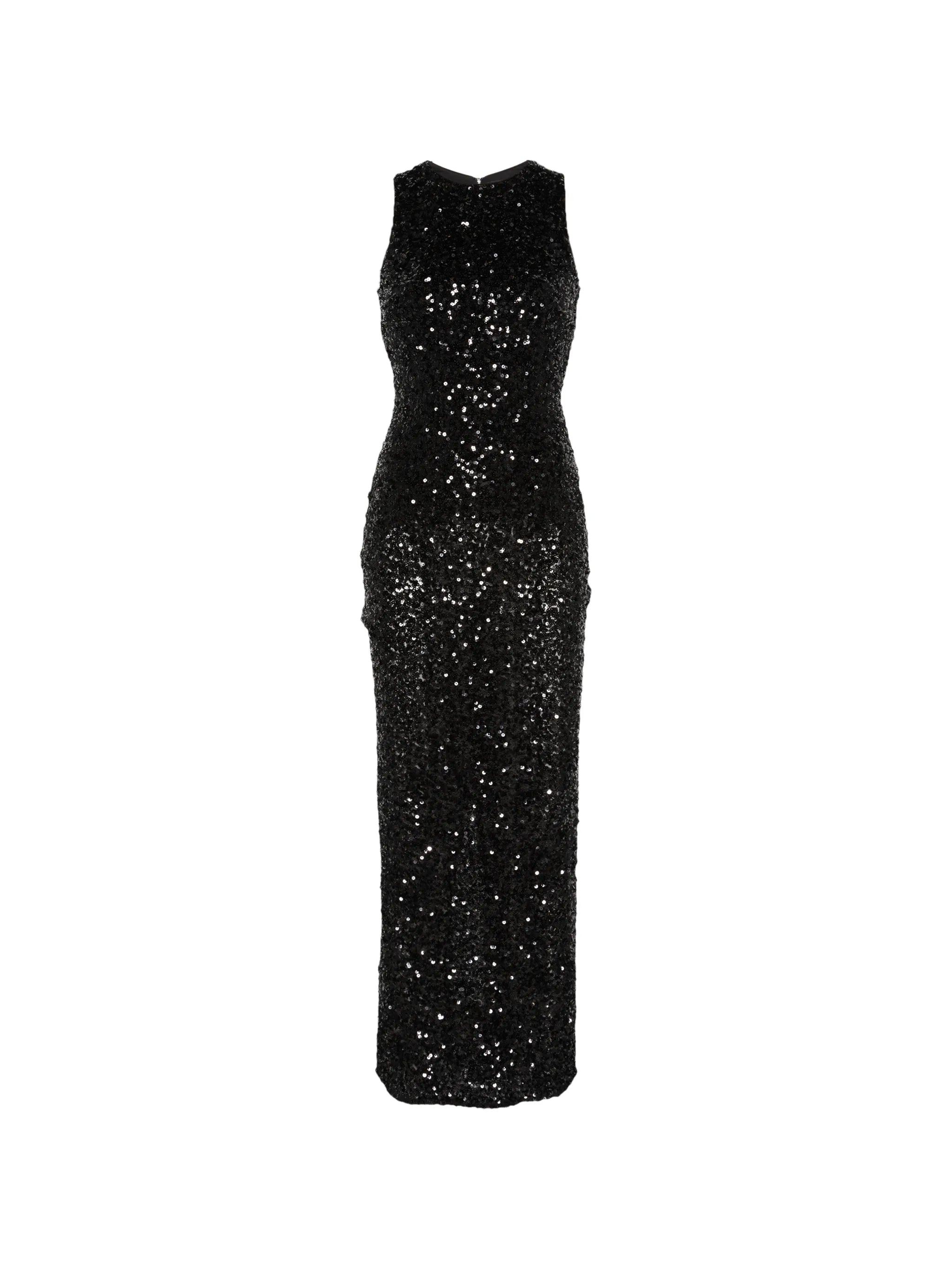 sequins sleeveless dress