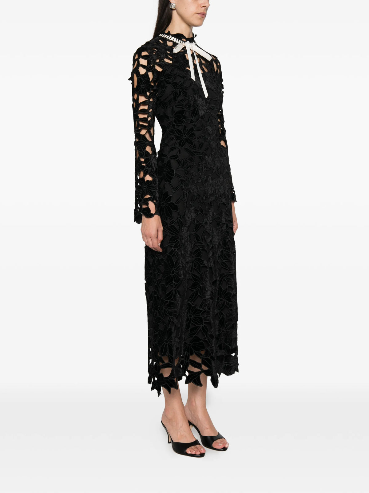 Thiora lace maxi dress