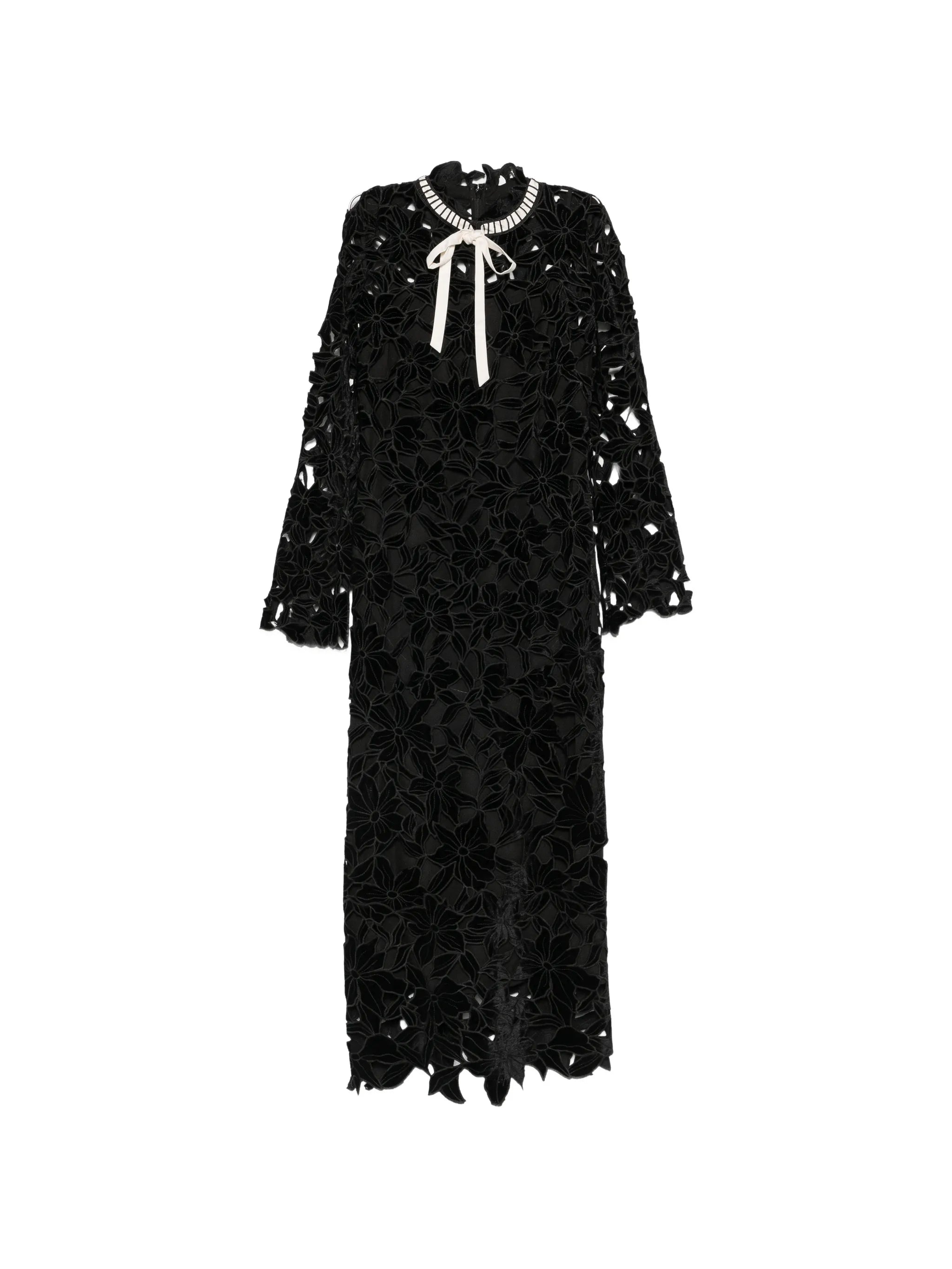 Thiora lace maxi dress