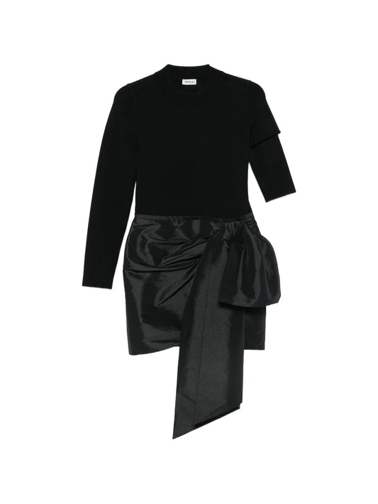 Tedda bow-detail mini dress